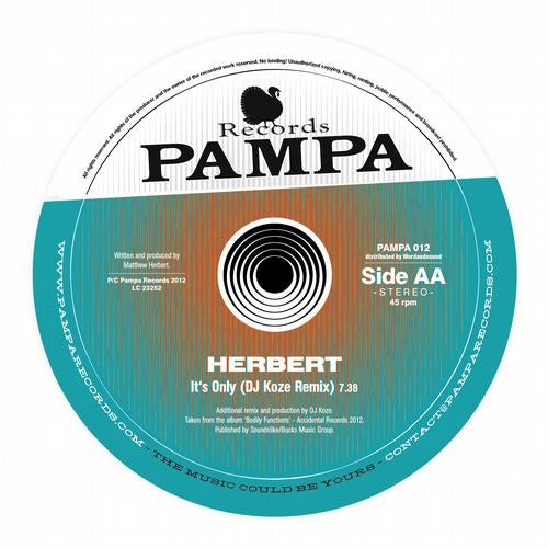 matthew herbert its only dj koze remix