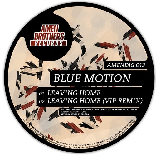 Blue Motion - Leaving Home (AMENDIG013)