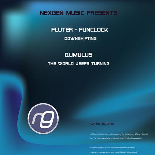 Fluter & Funclock & Qumulus - Downshifting / The World Keeps Turning