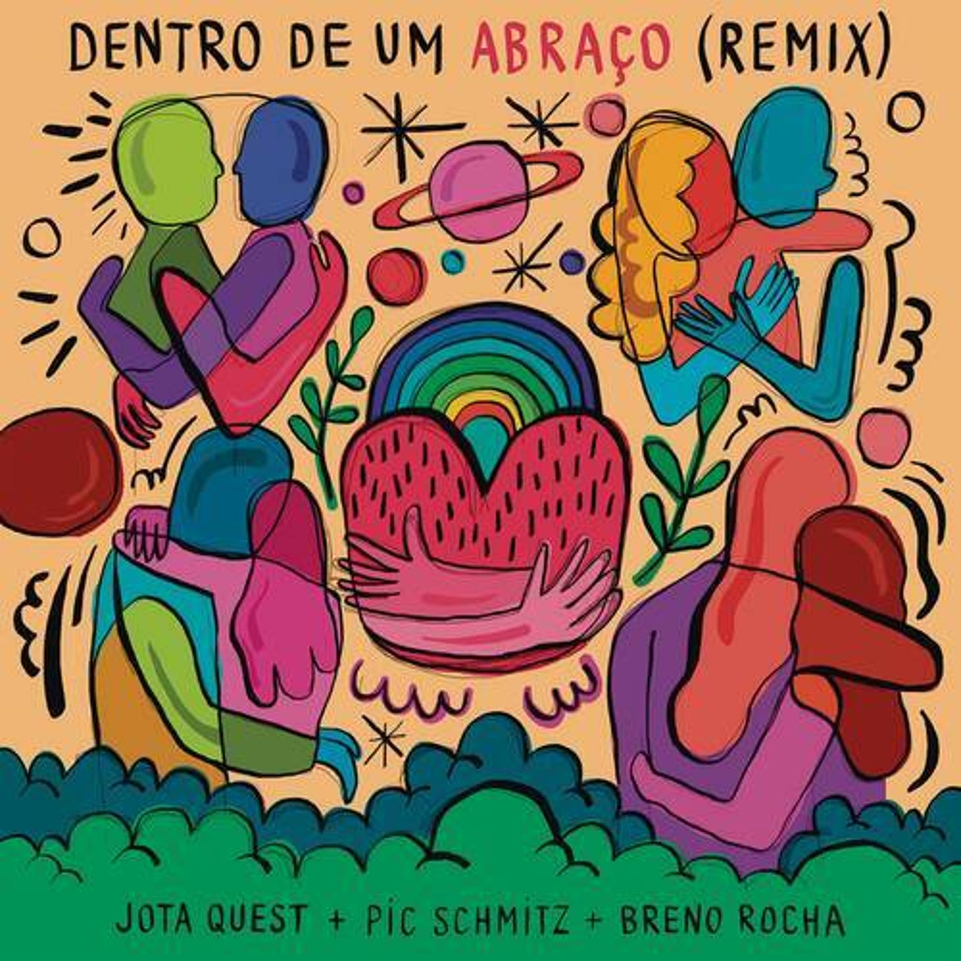 Cover art for Dentro de um Abraço (Pic Schmitz e Breno Rocha Remix)