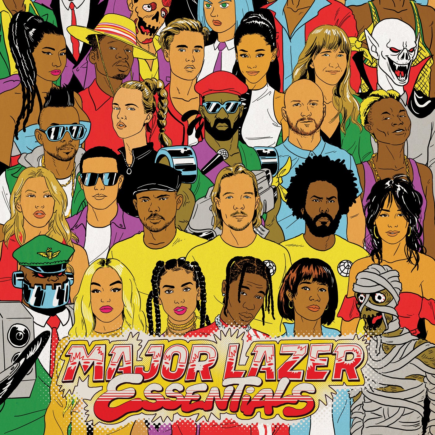 Major Lazer - Pon De Floor (feat. Vybz Kartel) album artwork