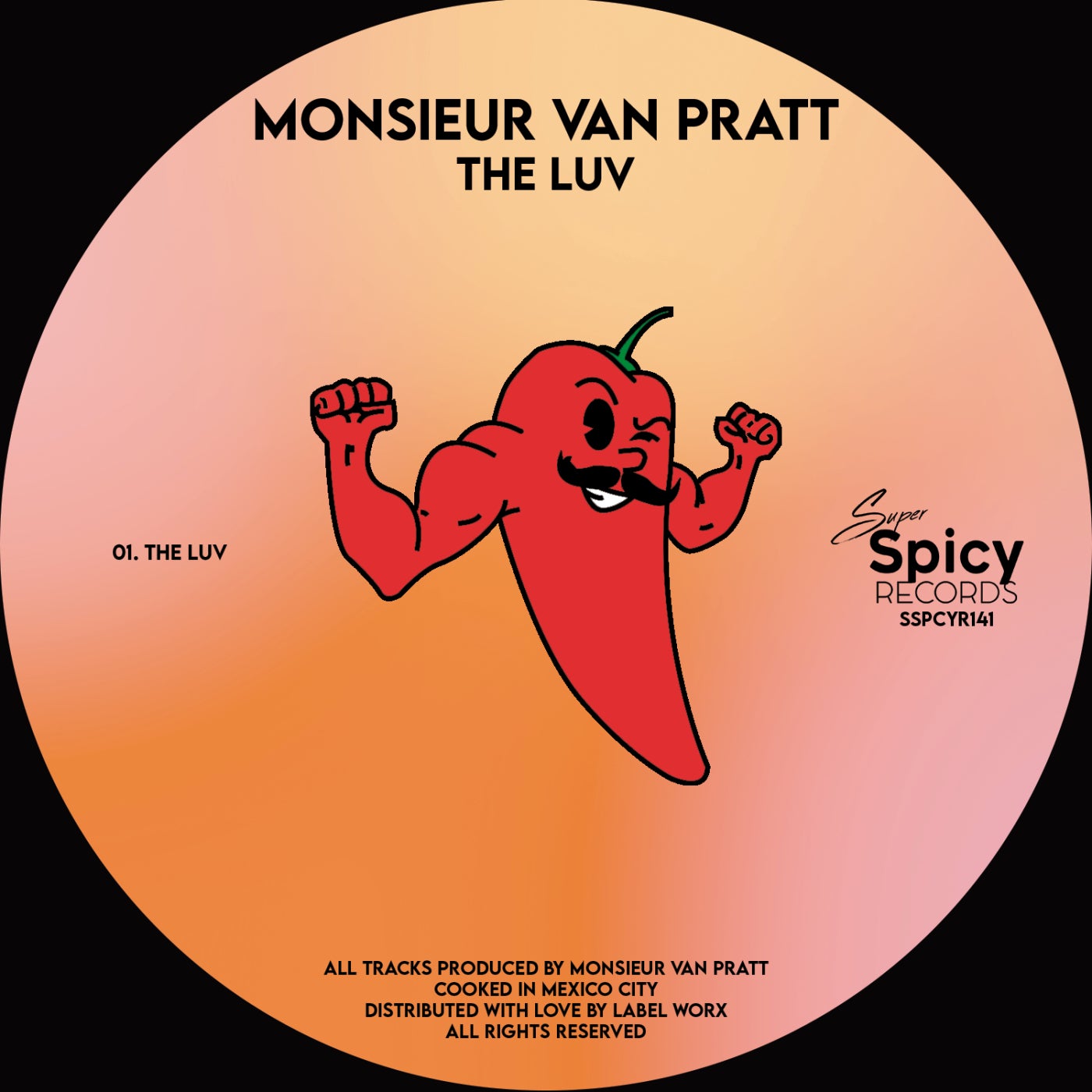 Monsieur Van Pratt – The Luv [Super Spicy Records]