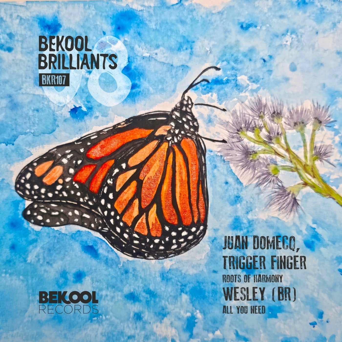 VA - Bekool Brilliants 08 BKR107 FLAC - (Organic House) Album Cover