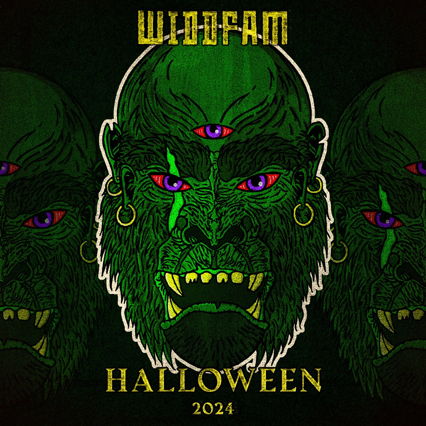 Cover art for WiddFam Halloween 2024