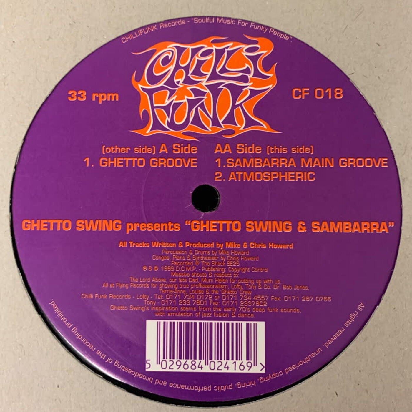 Ghetto Groove / Sambarra