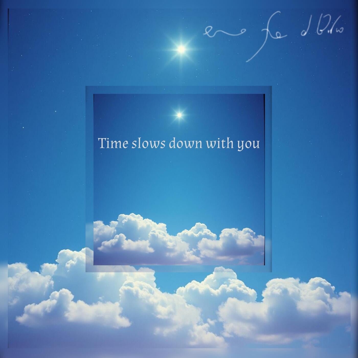 Time slows down with you