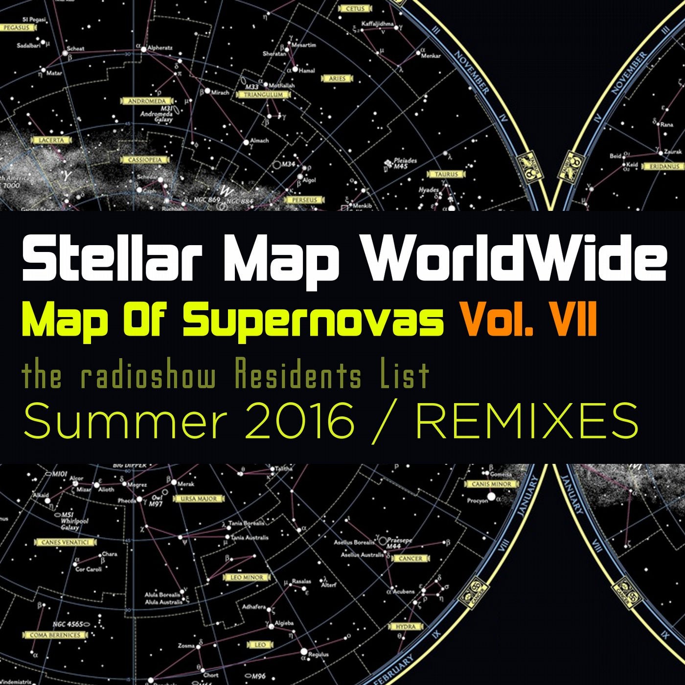 Map Of Supernovas, Vol. VII