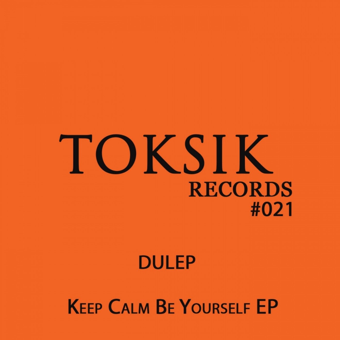 Keep Calm Be Yourself