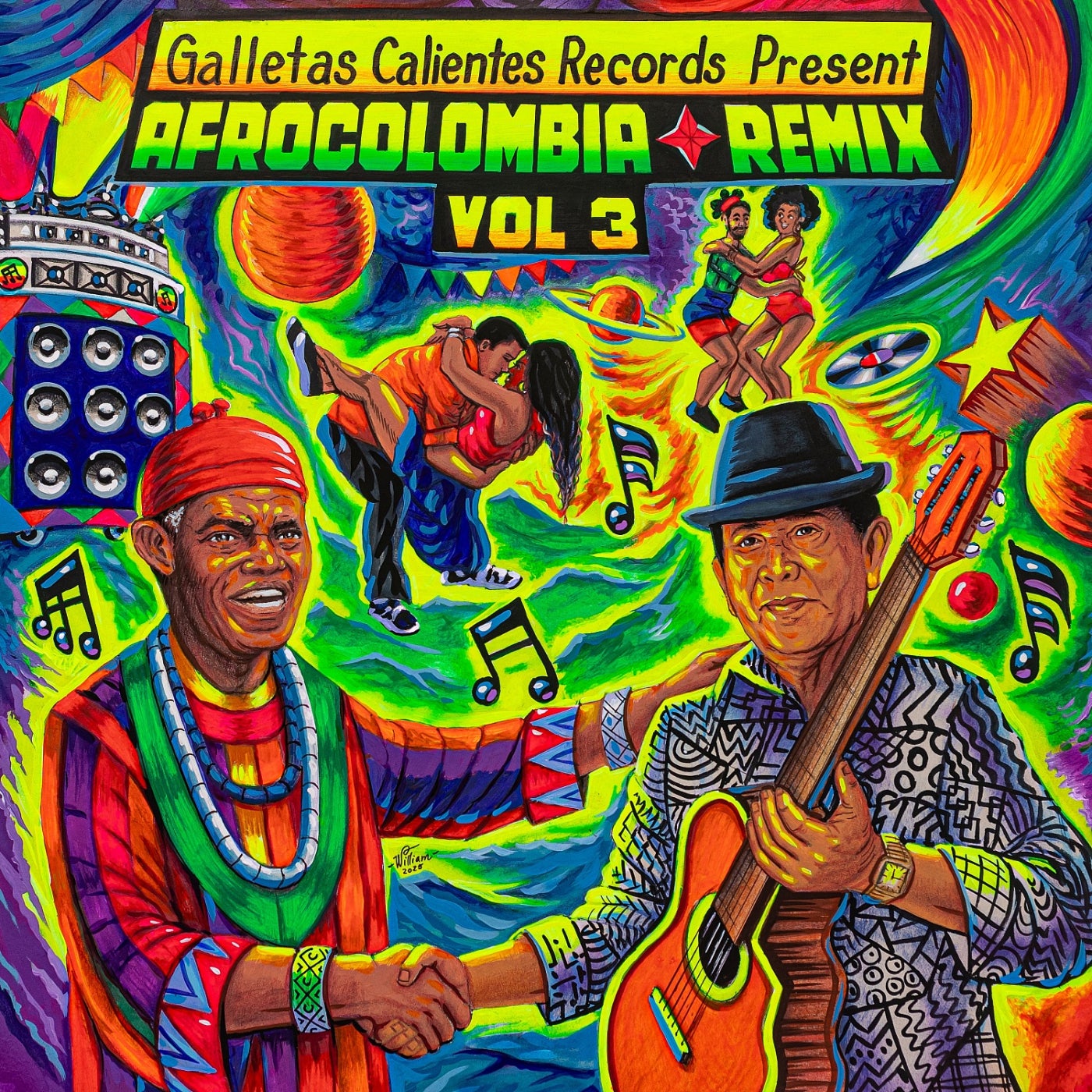 Galletas Calientes Present: AfroColombia Remix, Vol. 3