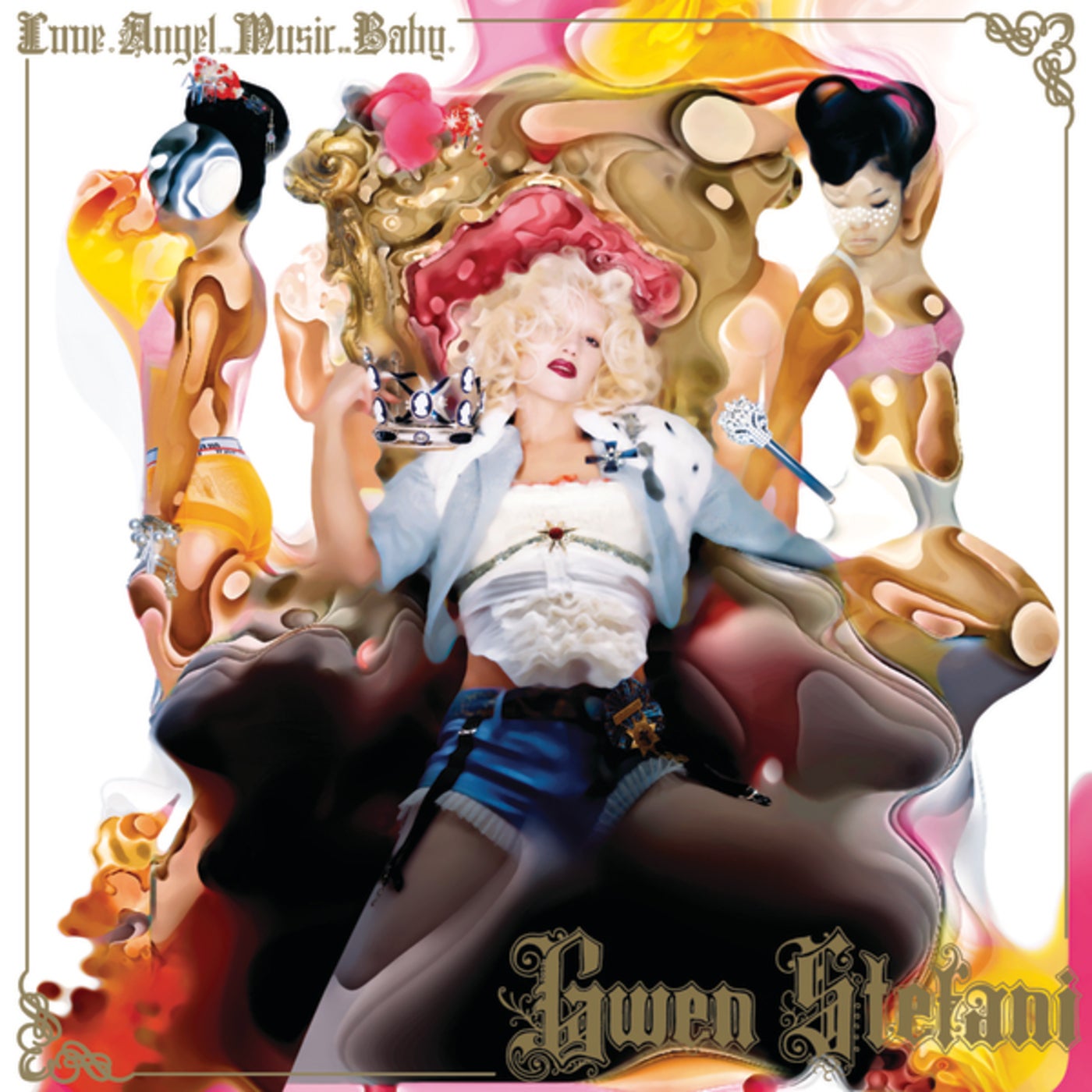 Gwen Stefani - Hollaback Girl album artwork