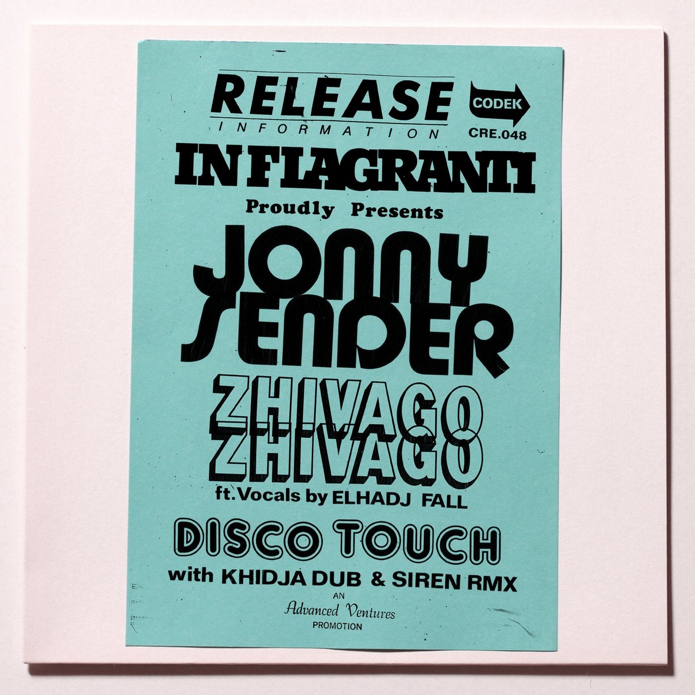 Jonny Sender EP