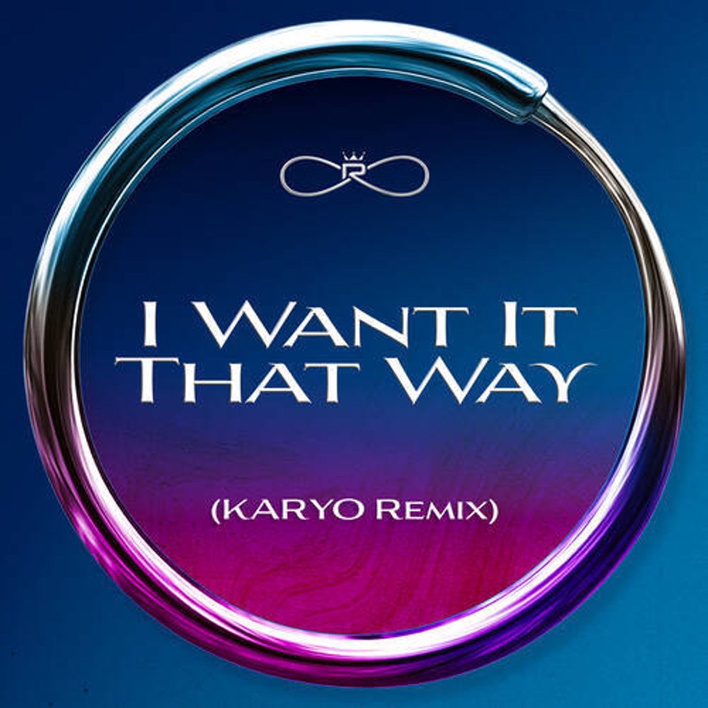 Cover art for I Want It That Way (KARYO Remix)