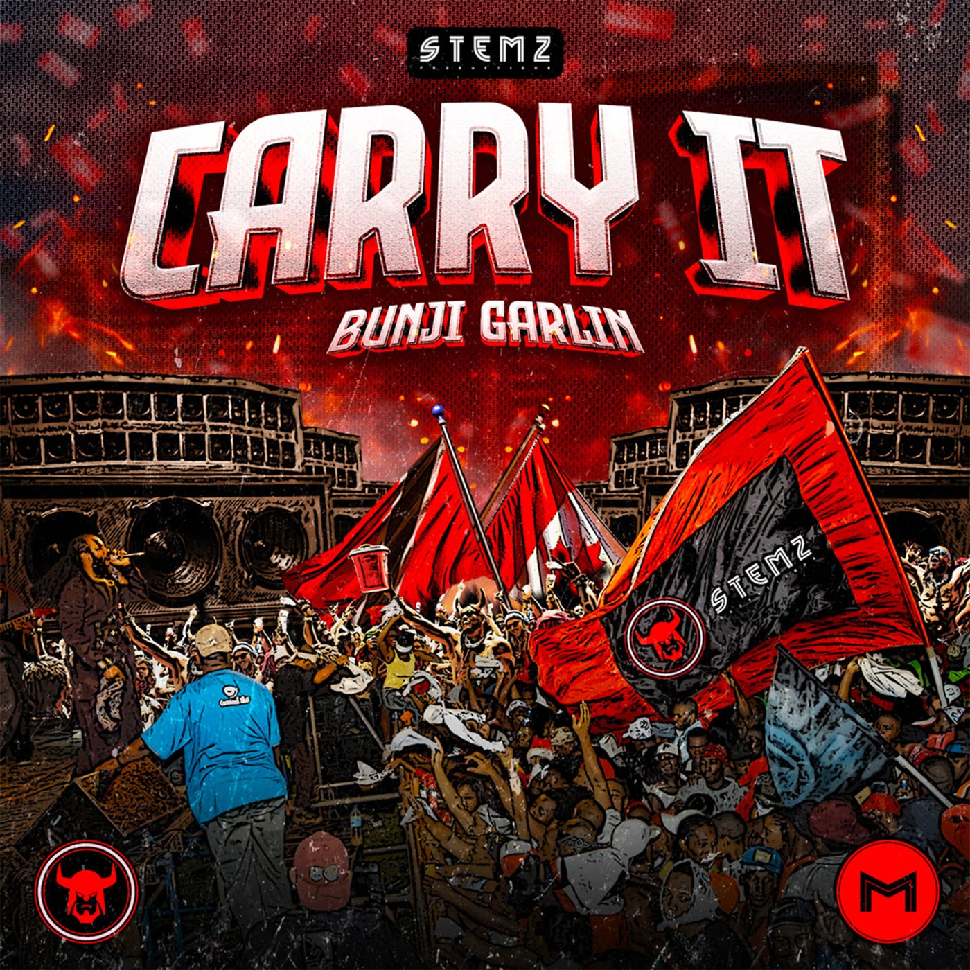 Bunji Garlin - Carry It (N.M.G Roadmix) Bad Beagle artwork