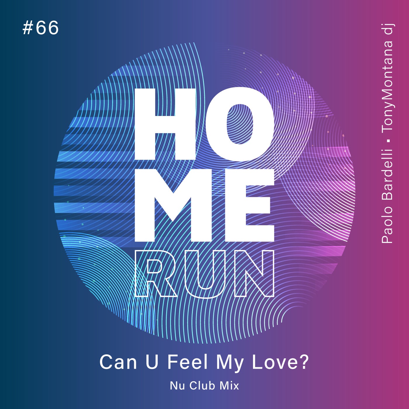 Paolo Bardelli, TonyMontana dj –  Can U Feel My Love! (Nu Club Mix) [Home Run]