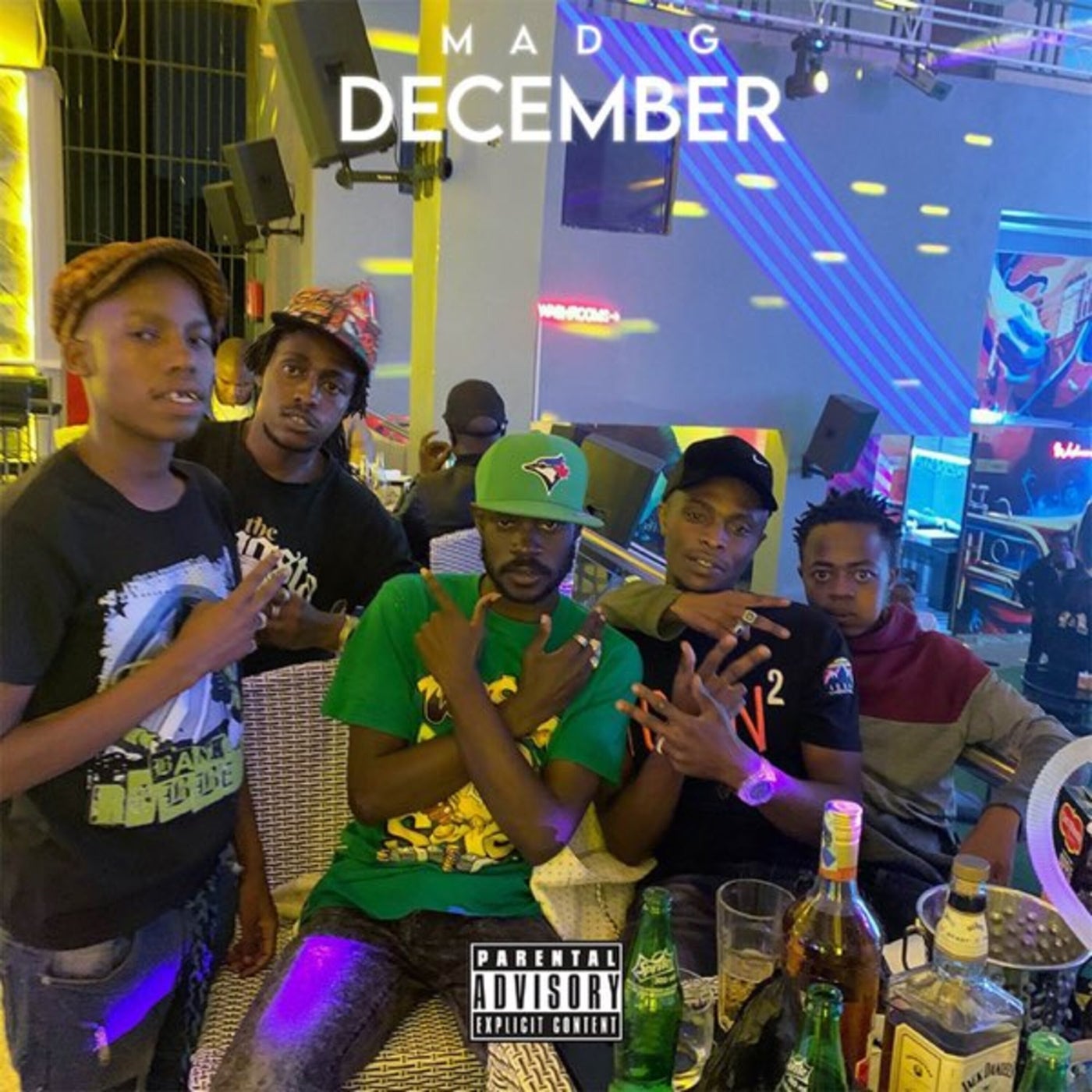 Mad G - December album artwork