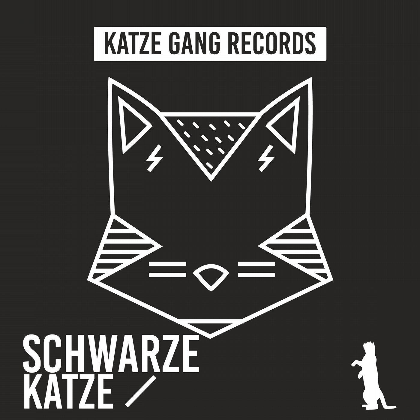 Schwarze Katze