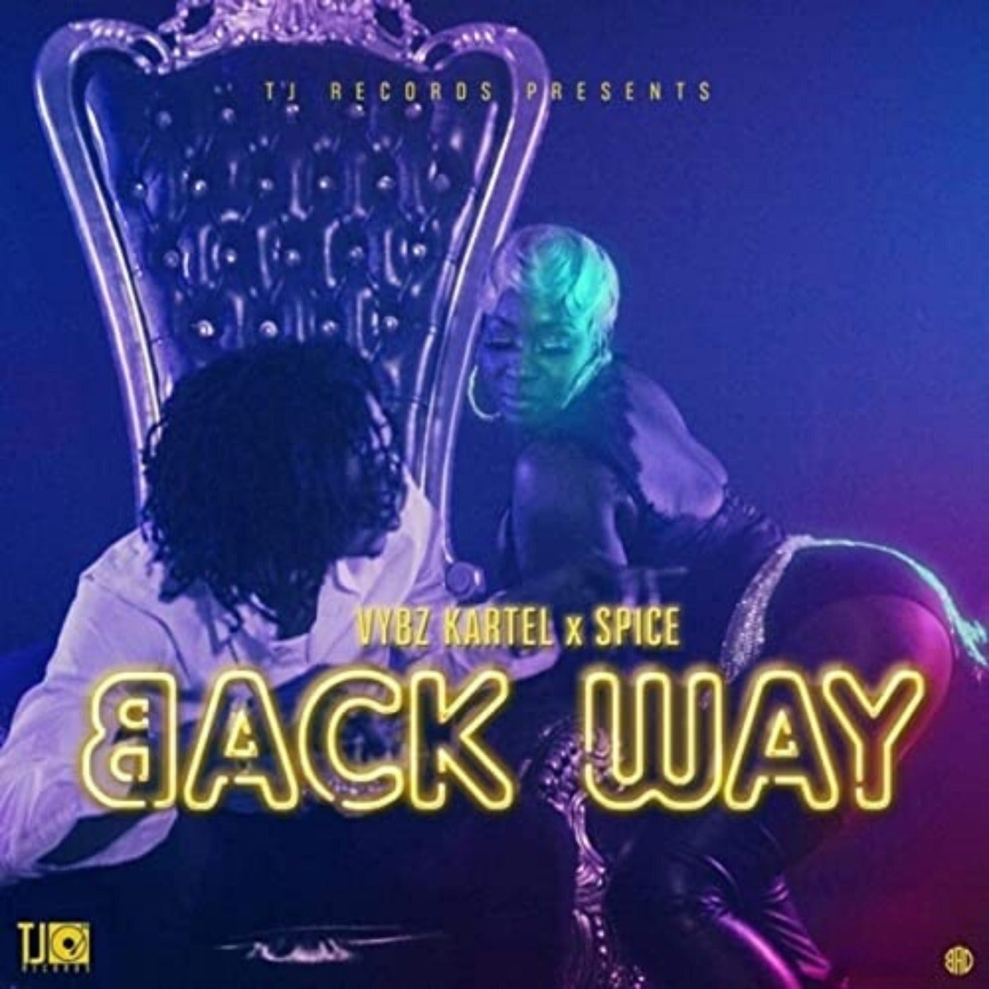 Vybz Kartel & Spice - Back Way album artwork
