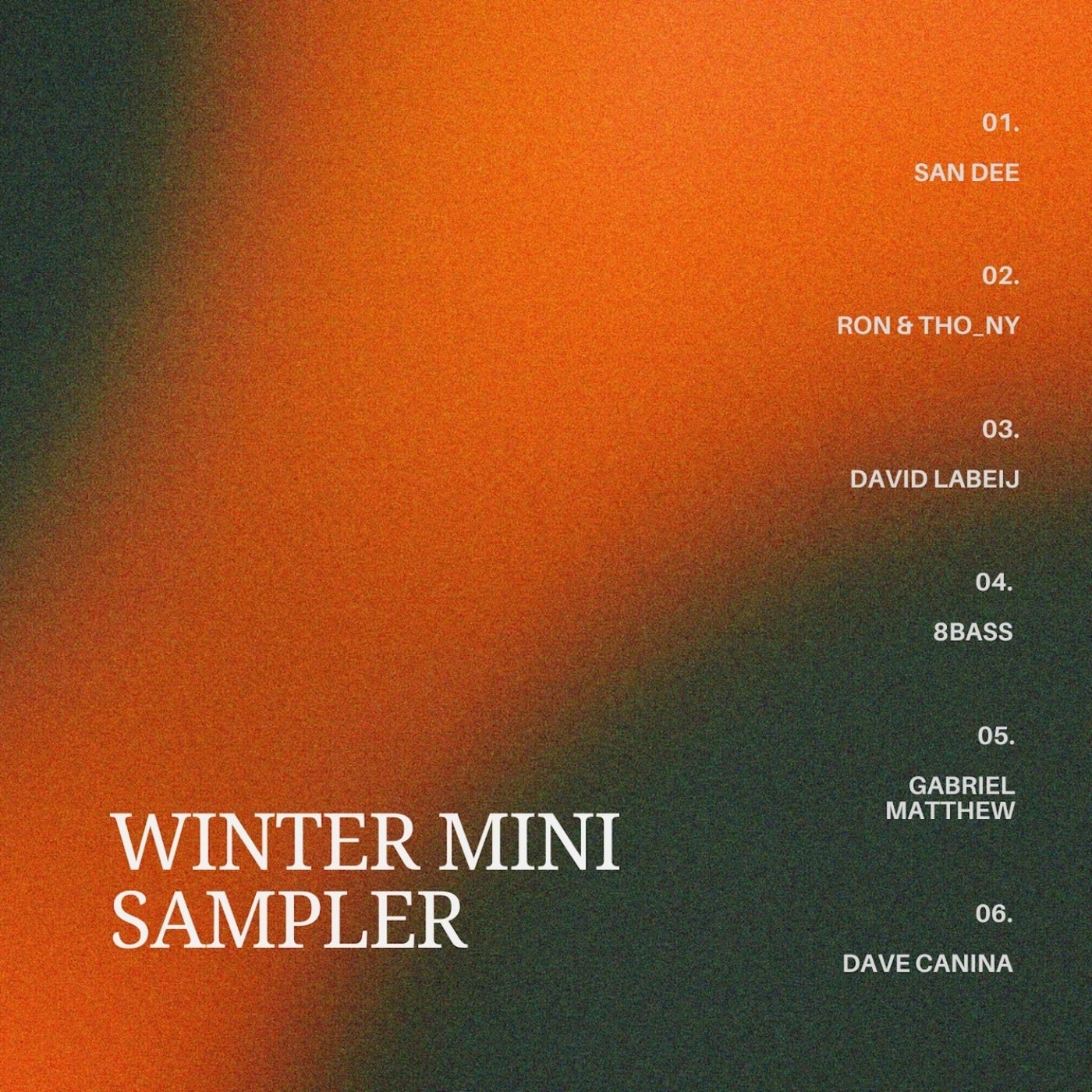 VA - Winter Mini Sampler FFRSAMPLER003 ~ minitech.house
