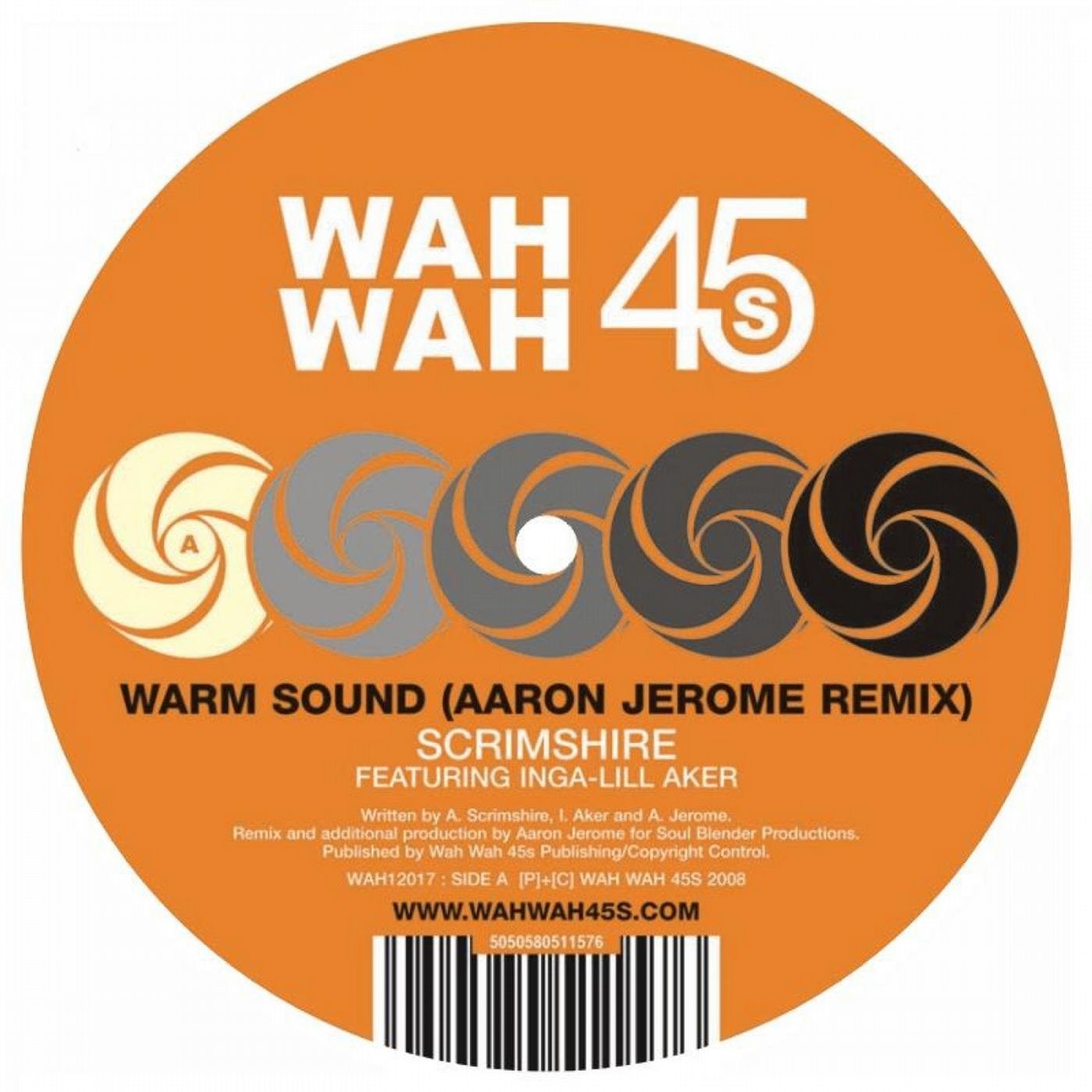 Scrimshire, Inga-Lill Aker - Warm Sound [Wah Wah 45s]