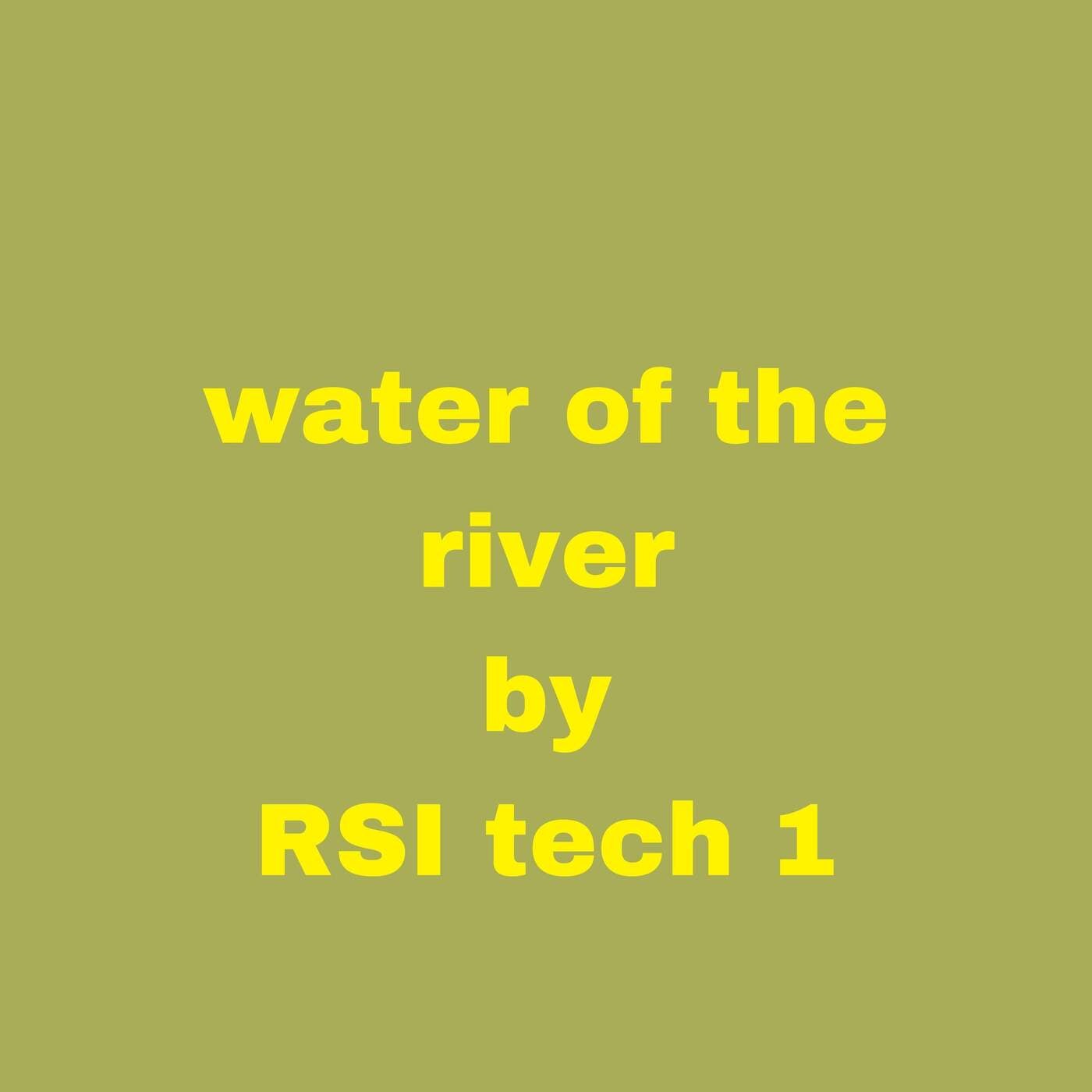 Water of the River