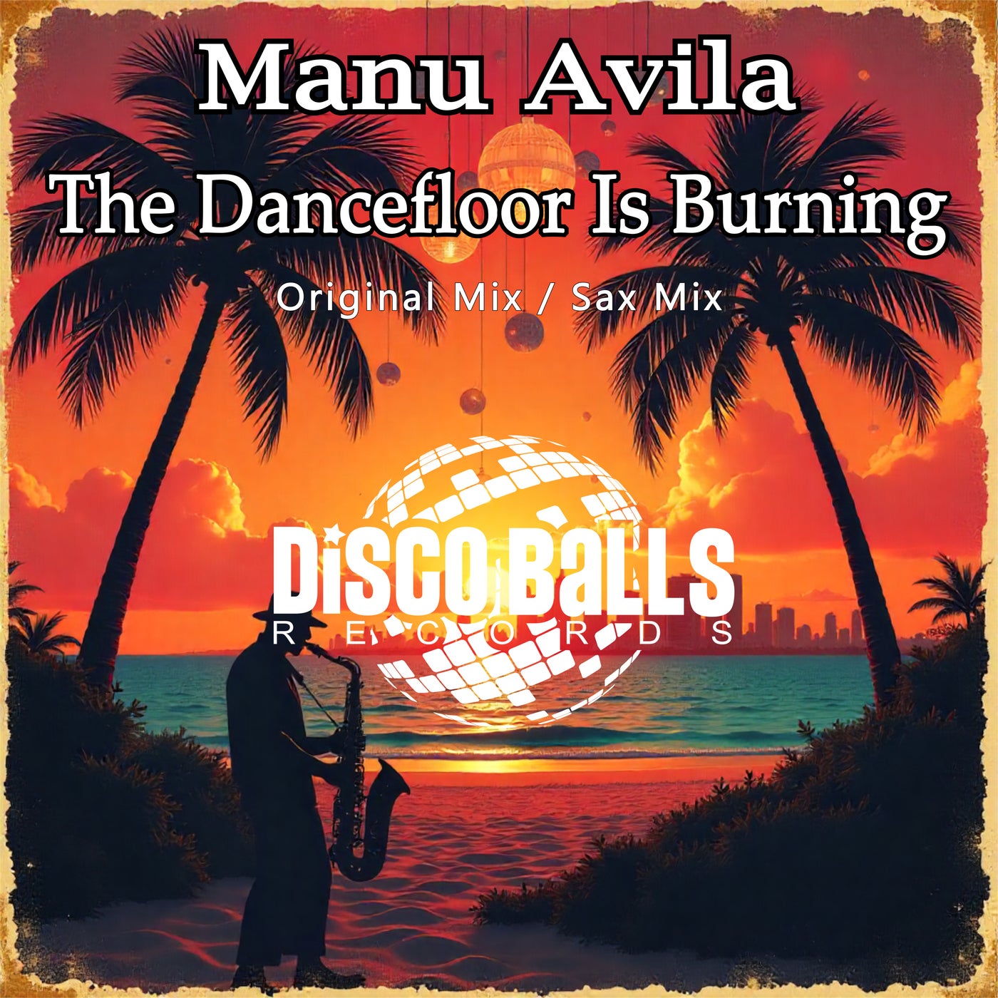 Cover art for The Dancefloor Is Burning