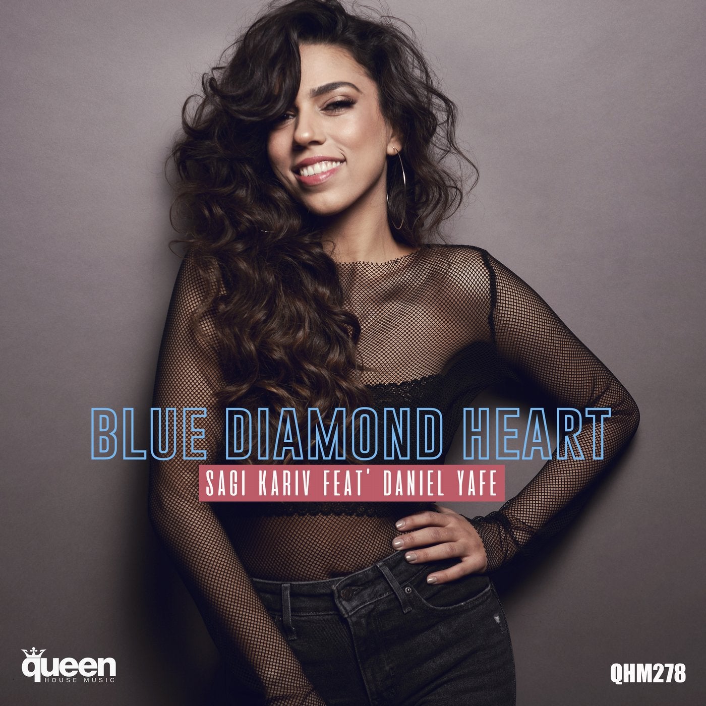 Blue Diamond Heart