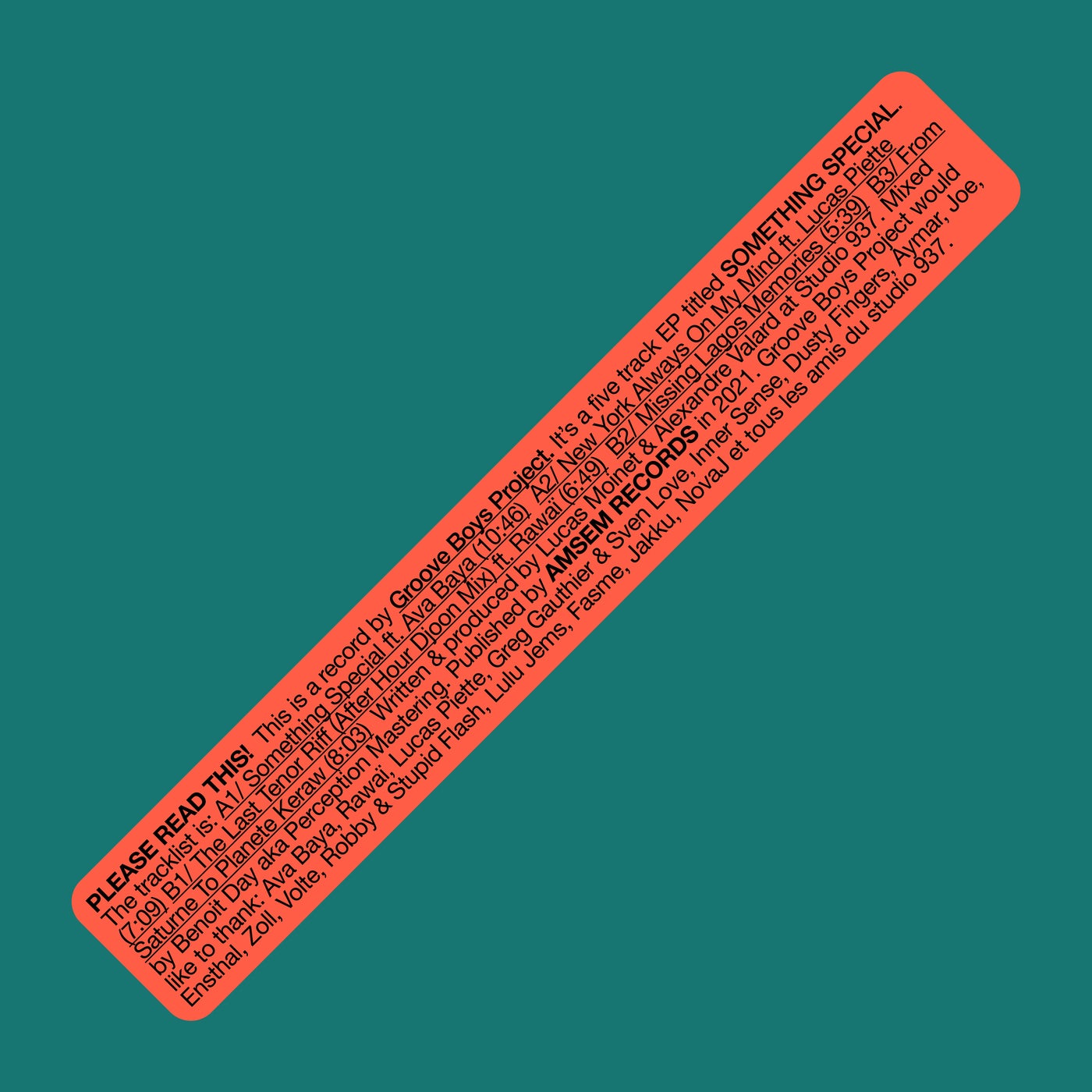 Something Special - Long Version