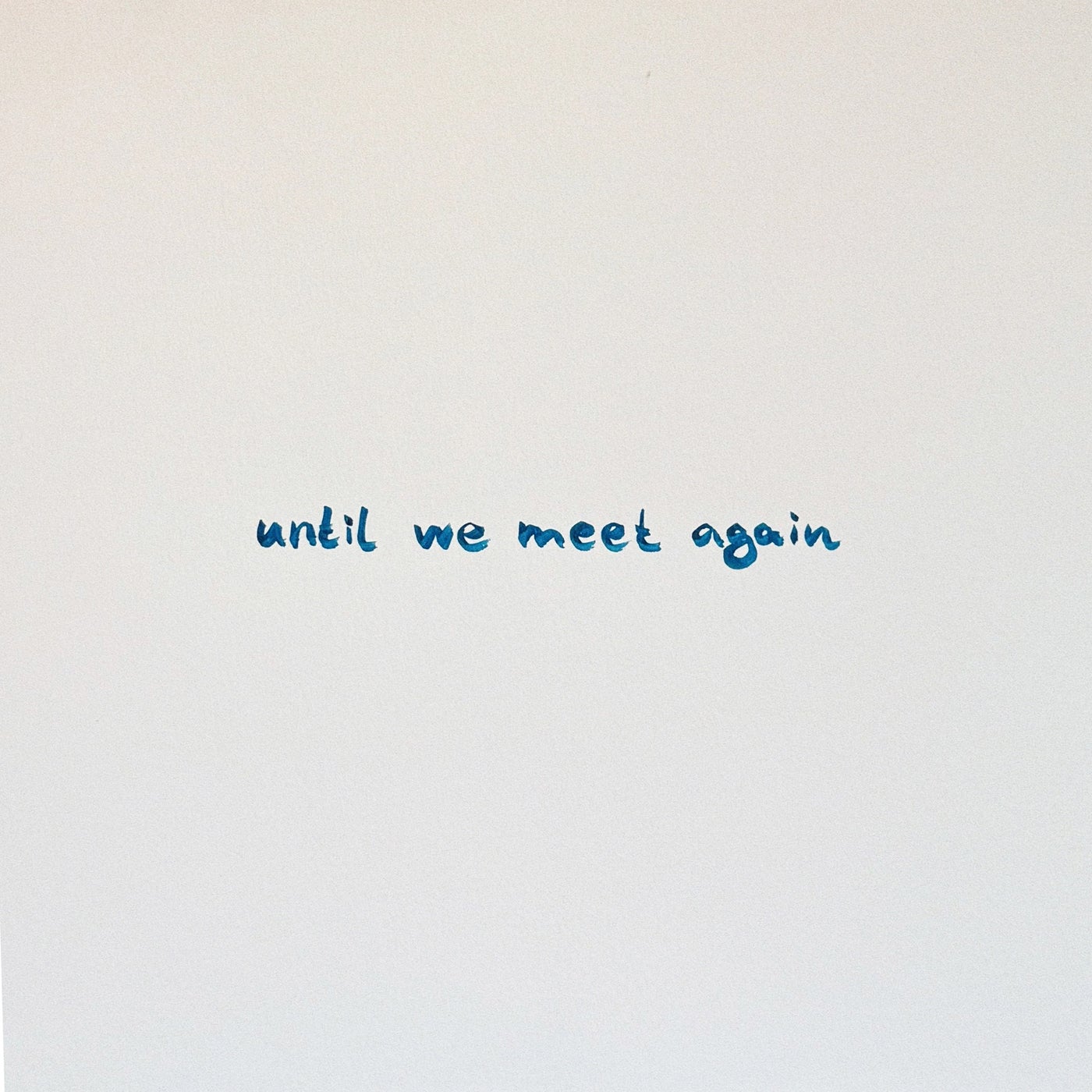 Until We Meet Again