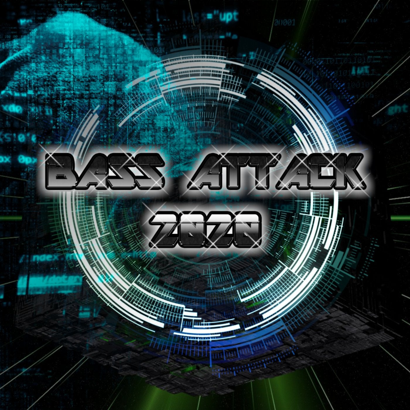Bass Attack. Muzika Bass Remix. Digital industry. Industrial bass
