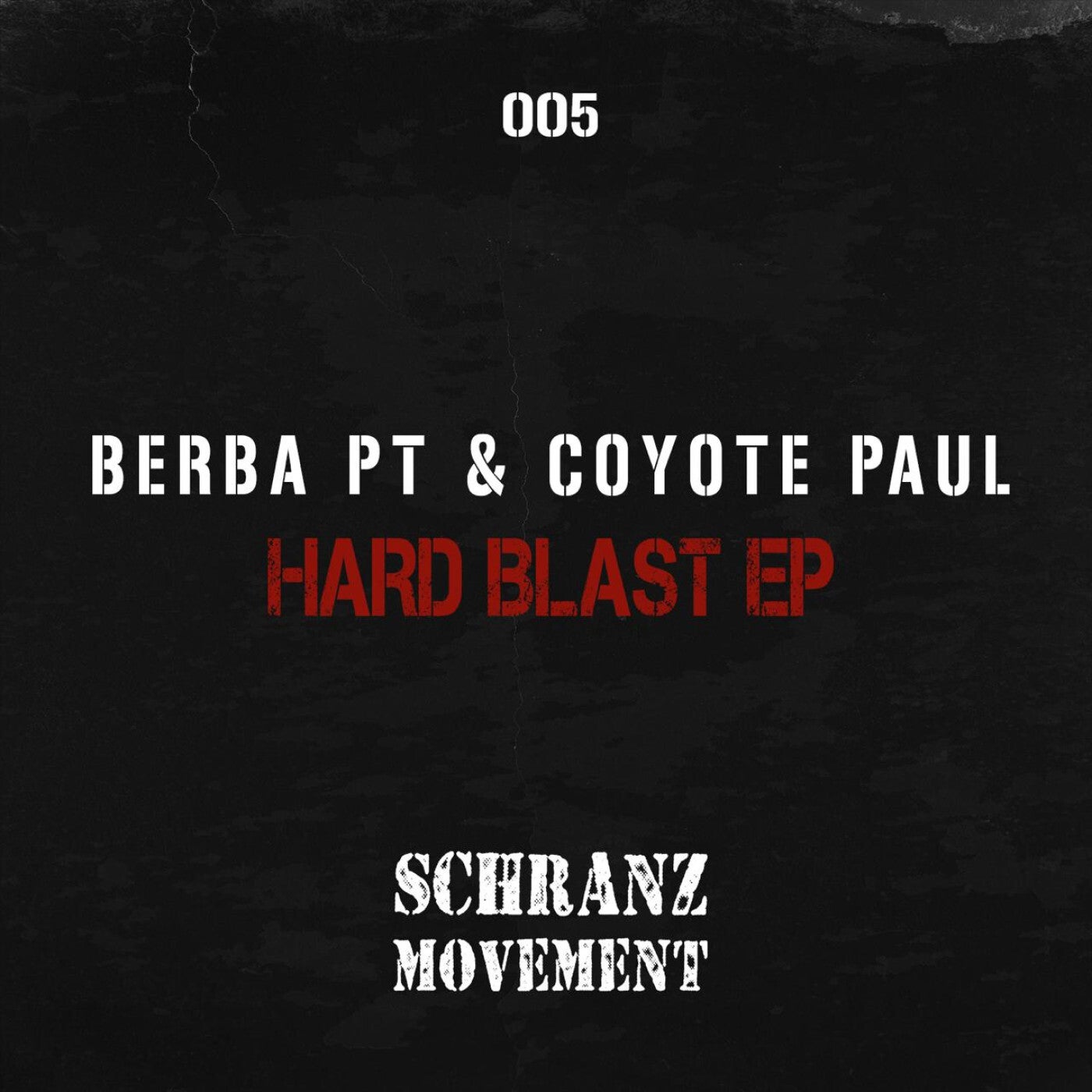 Cover art for Hard Blast EP