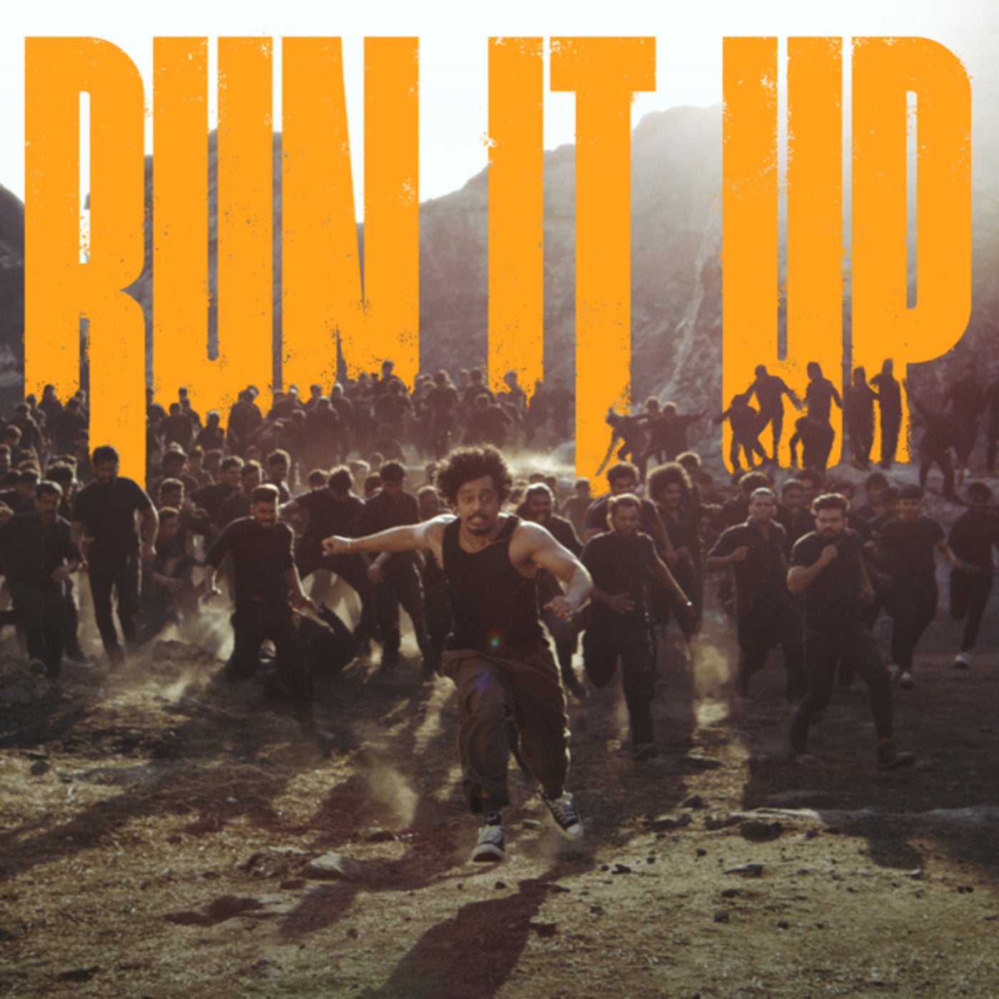 Hanumankind - Run It Up album artwork