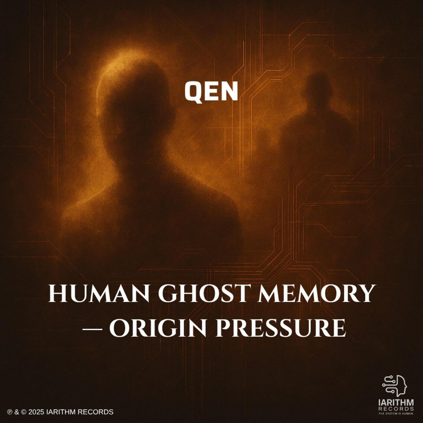 Cover art for HUMAN GHOST MEMORY — ORIGIN PRESSURE