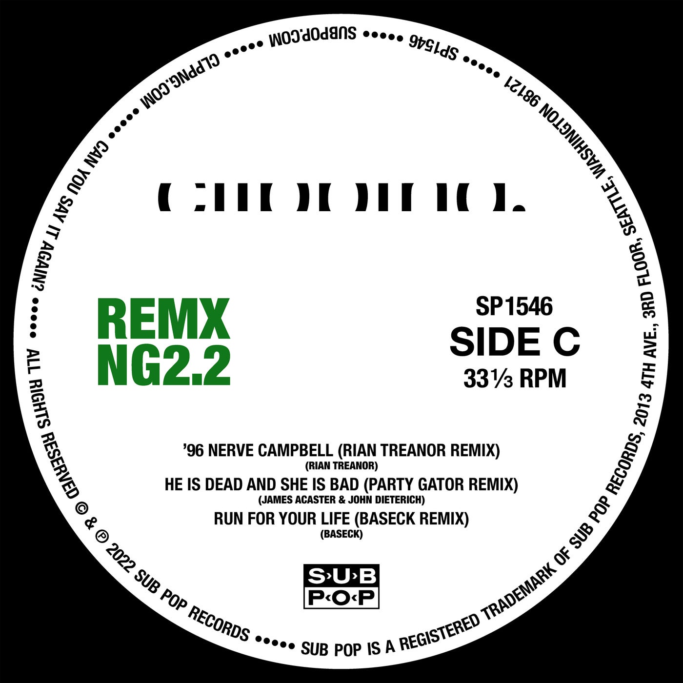 clipping. - 96 Nerve Campbell (Rian Treanor Remix)
