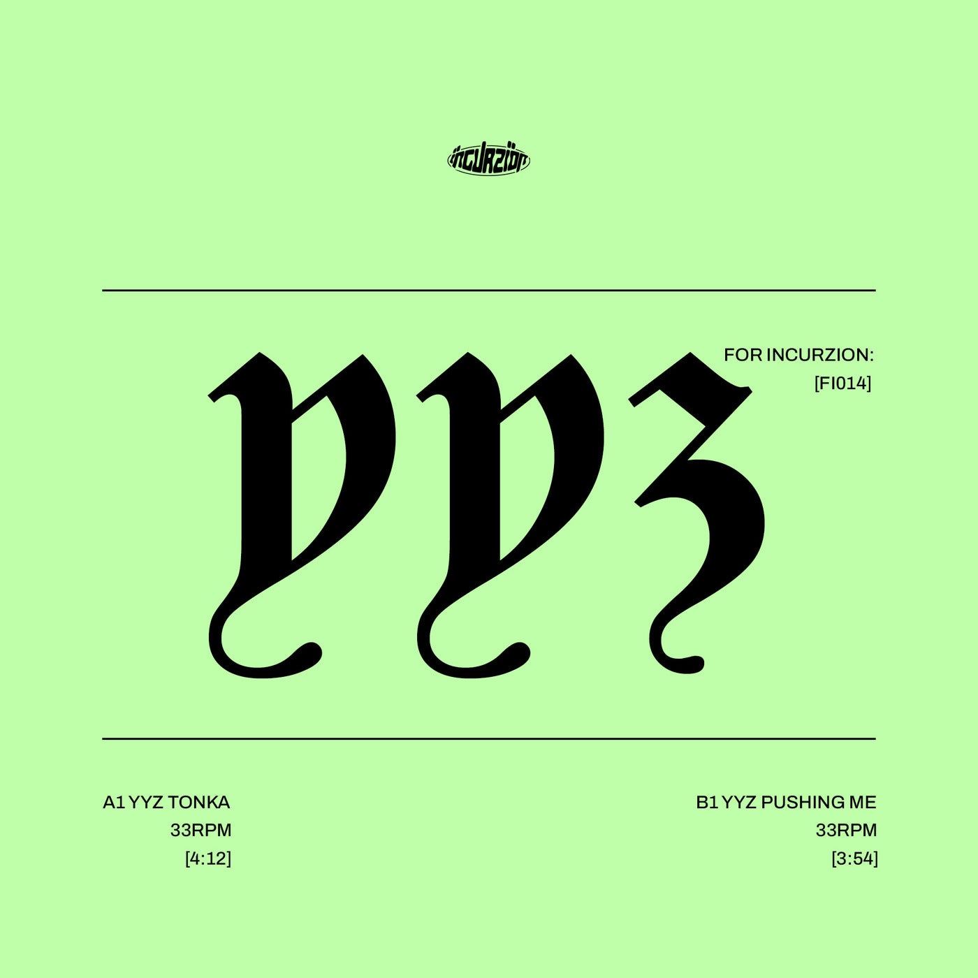 YYZ For Incurzion: