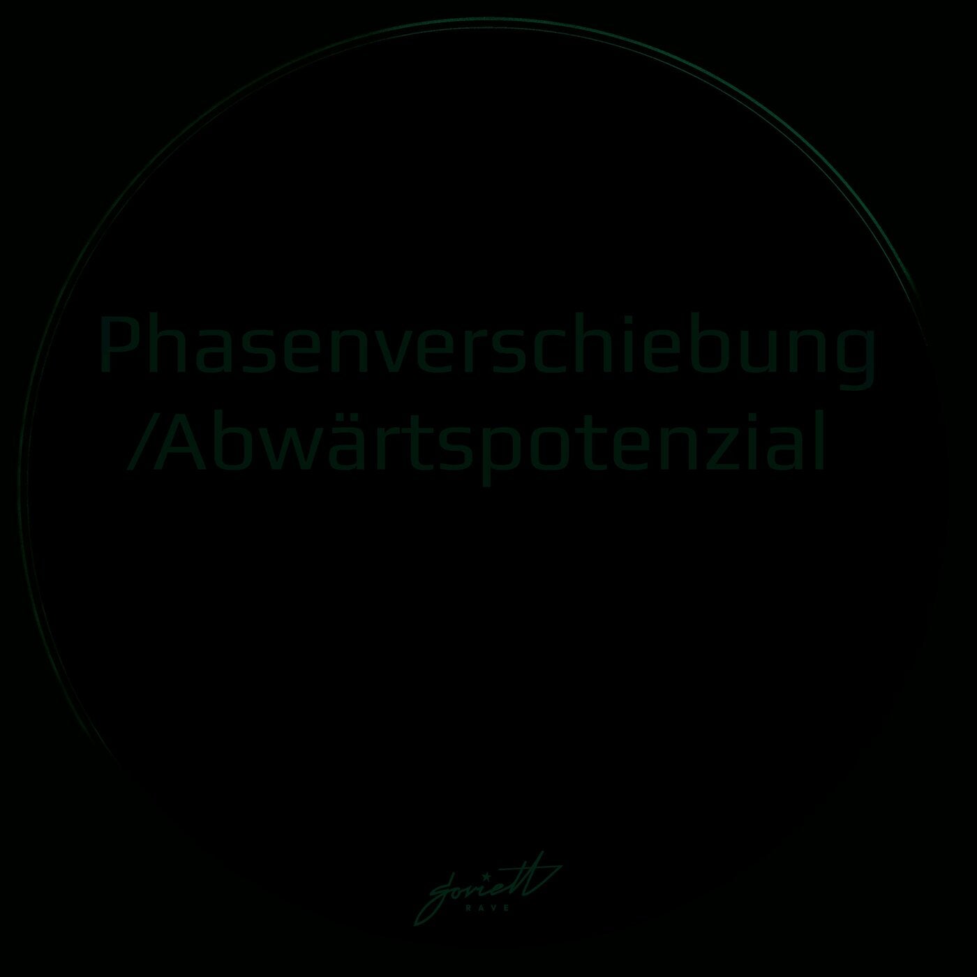 Phasenverschiebung / Abwärtspotenzial