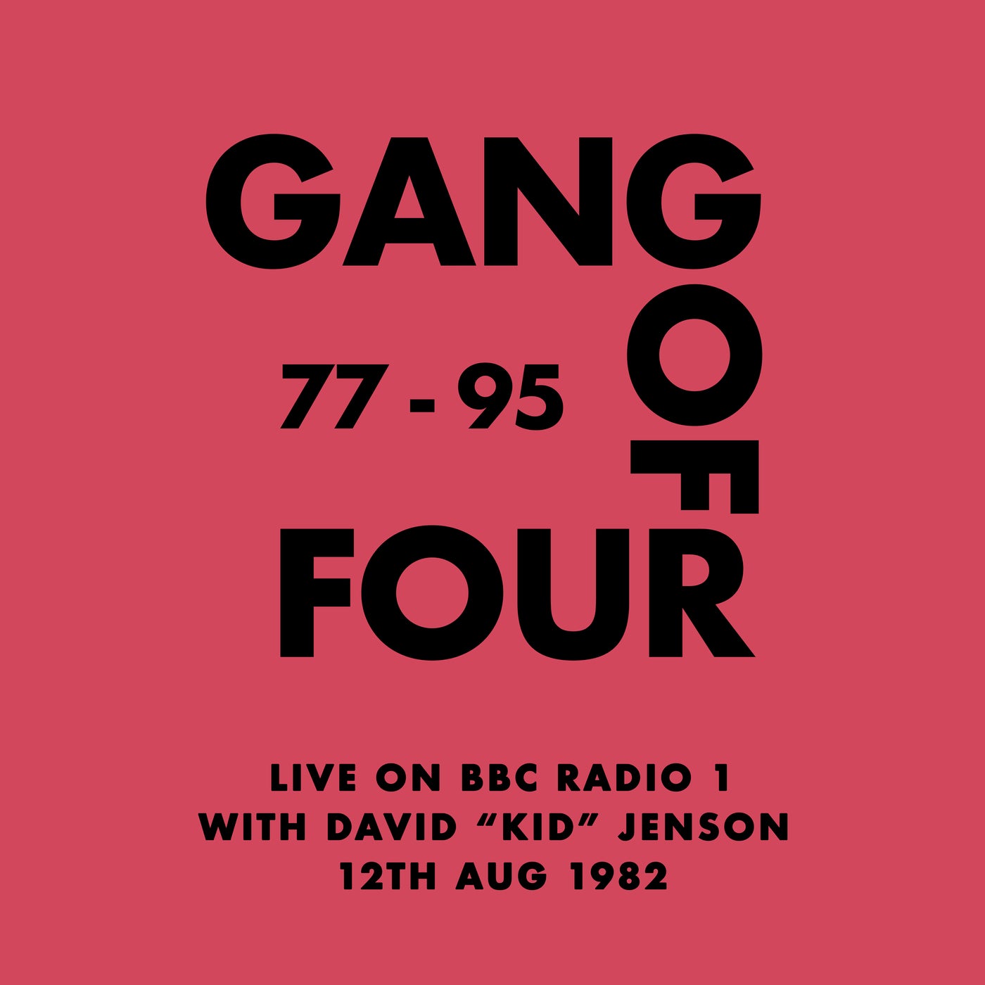 Live on BBC Radio 1 with David "Kid" Jensen - 12th Aug 1982