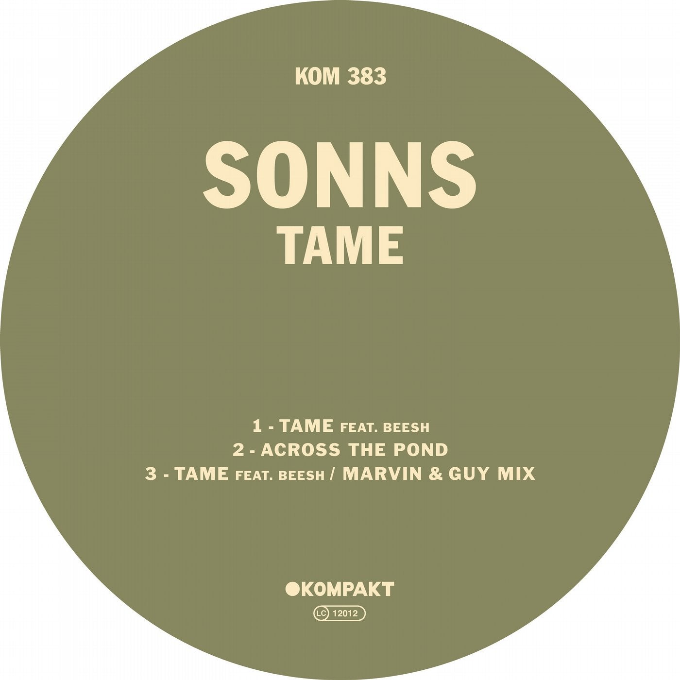 Be part of art. Jonas Bering. Сонс. Label Kompakt release Vinyl. On Tame.