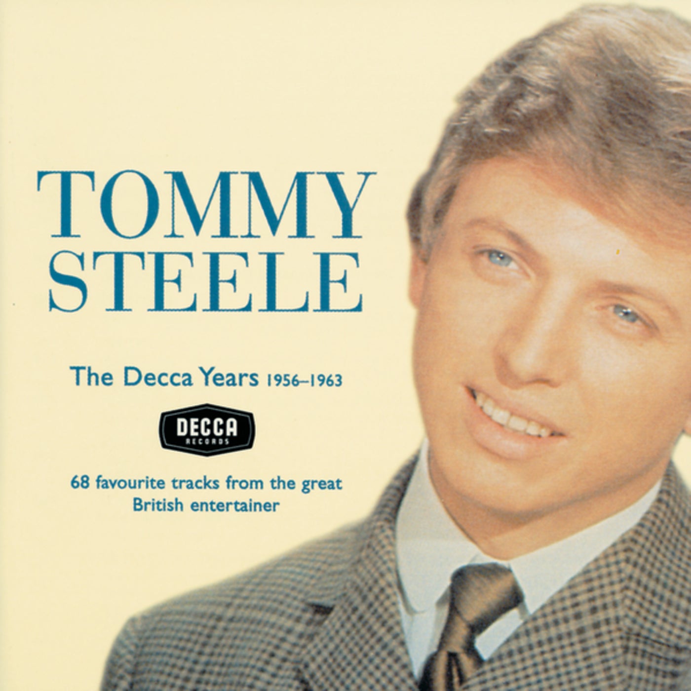 Cover art for Tommy Steele - The Decca Years 1956-63