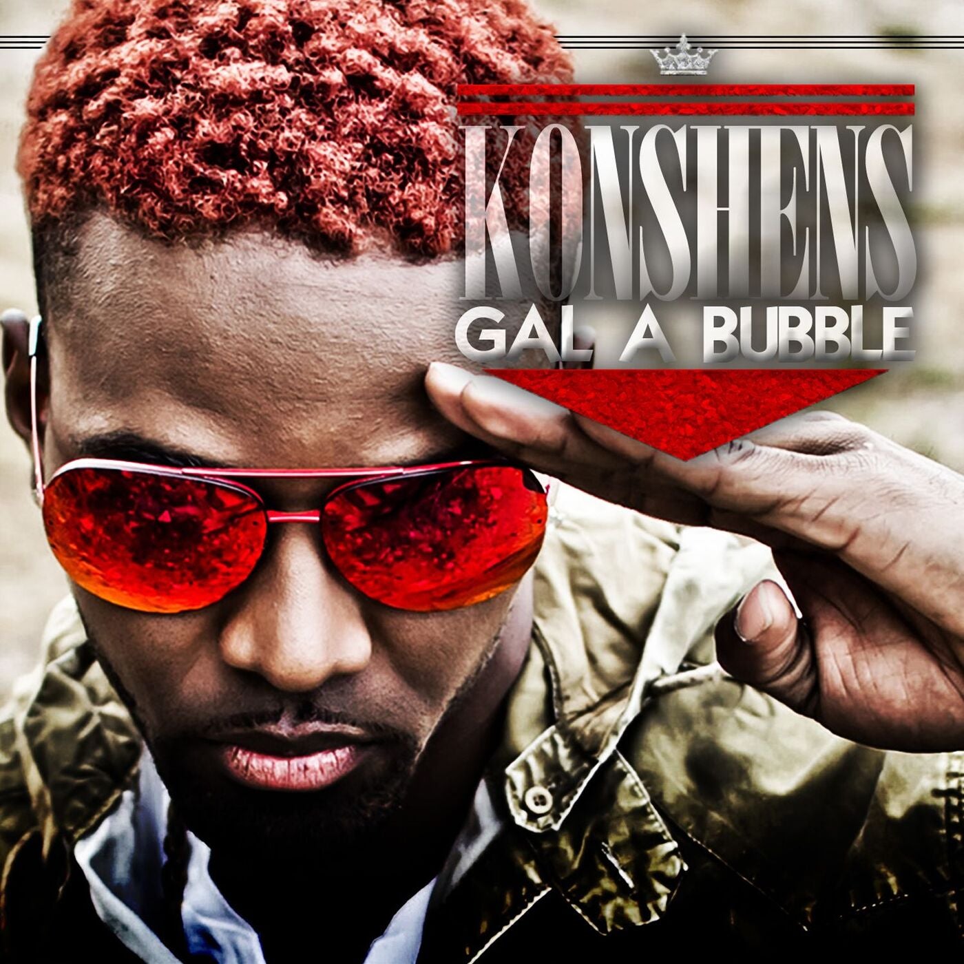 Konshens - Gal a Bubble album artwork