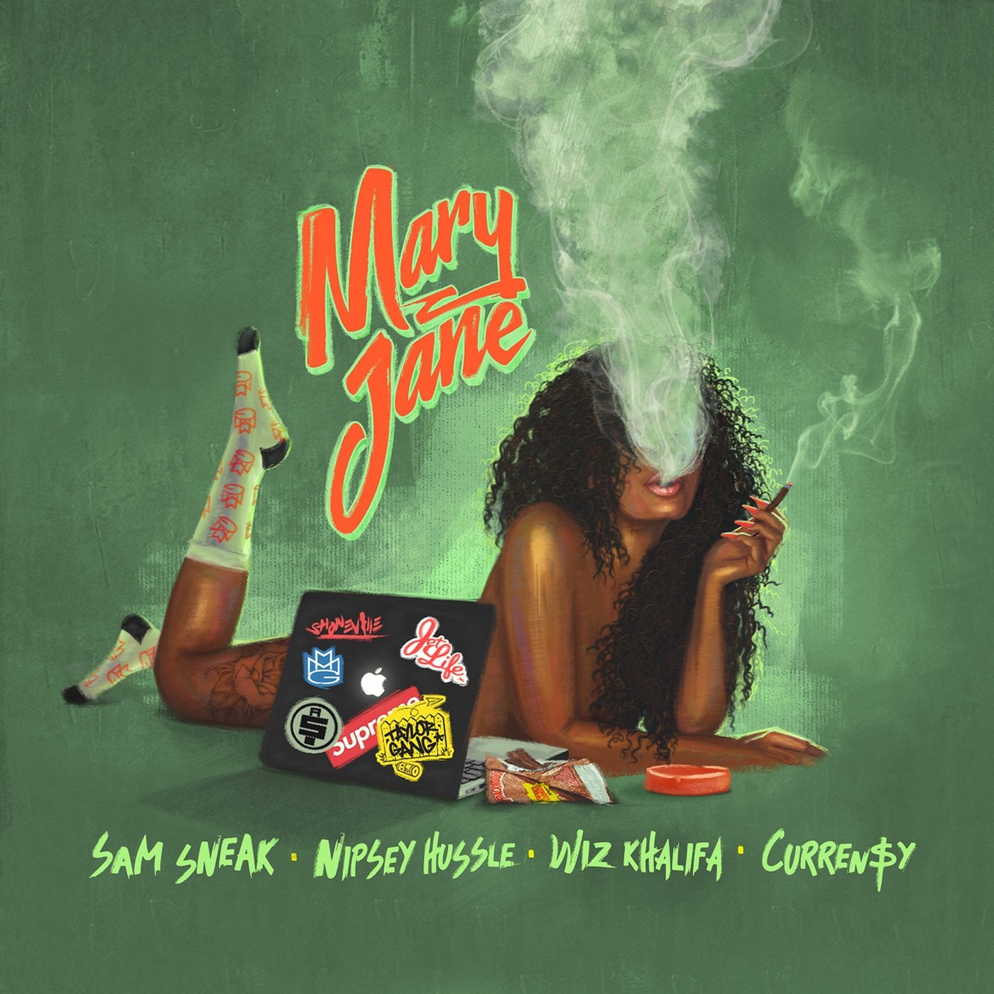 Mary Jane (feat. Wiz Khalifa, Nipsey Hussle & Curren$y)