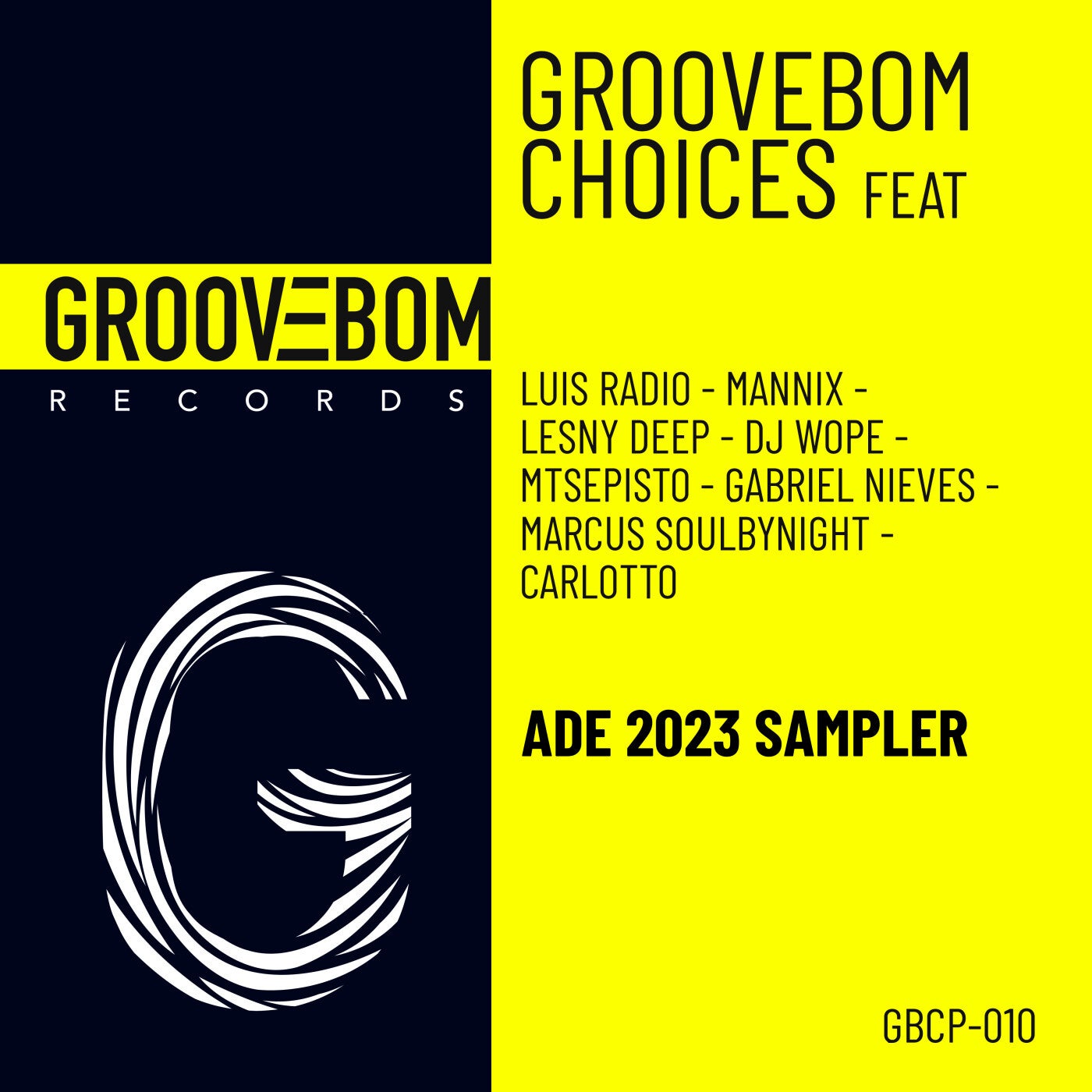 Groovebom Choices - ADE 2023 Sampler