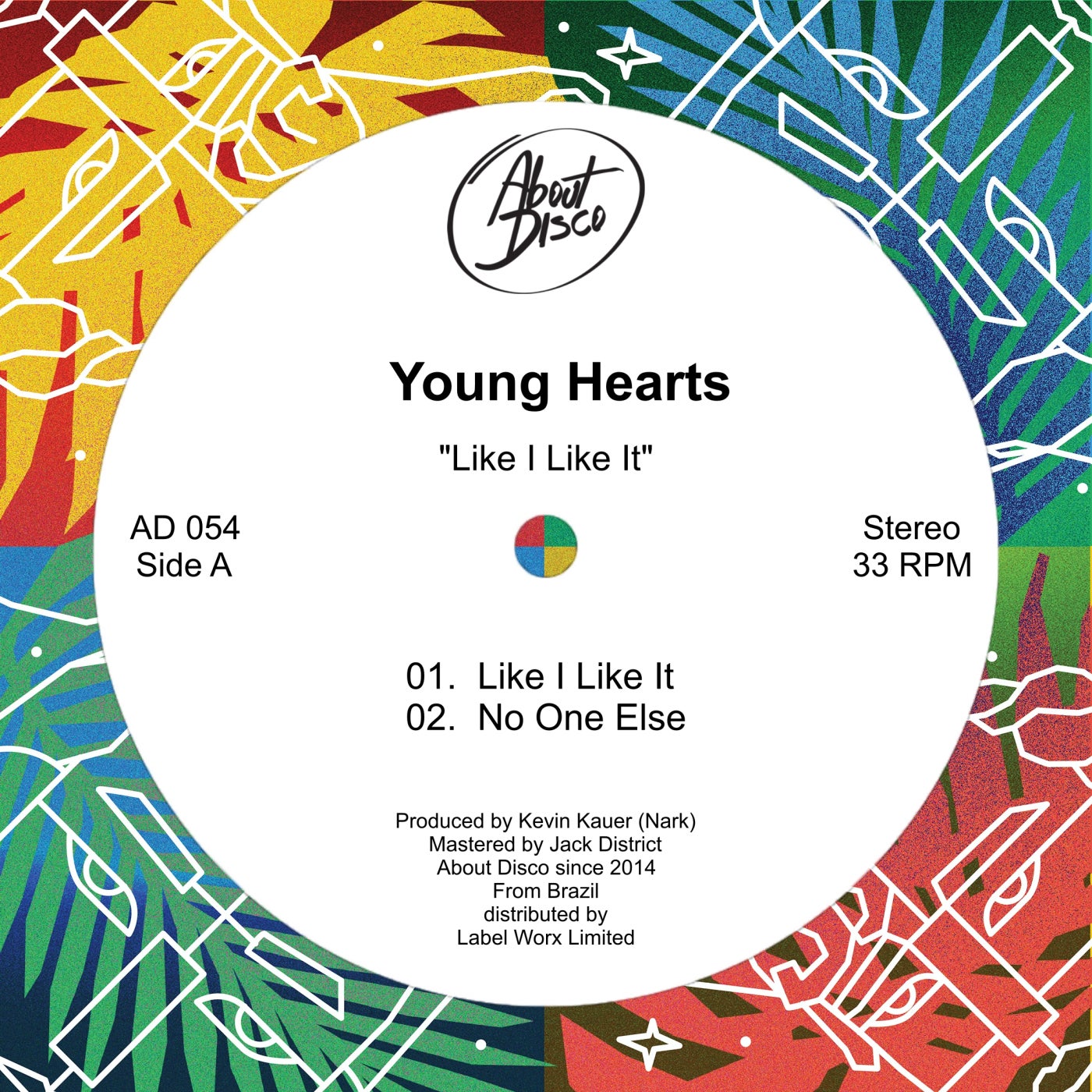 Young Hearts – Like I Like It [About Disco Records]