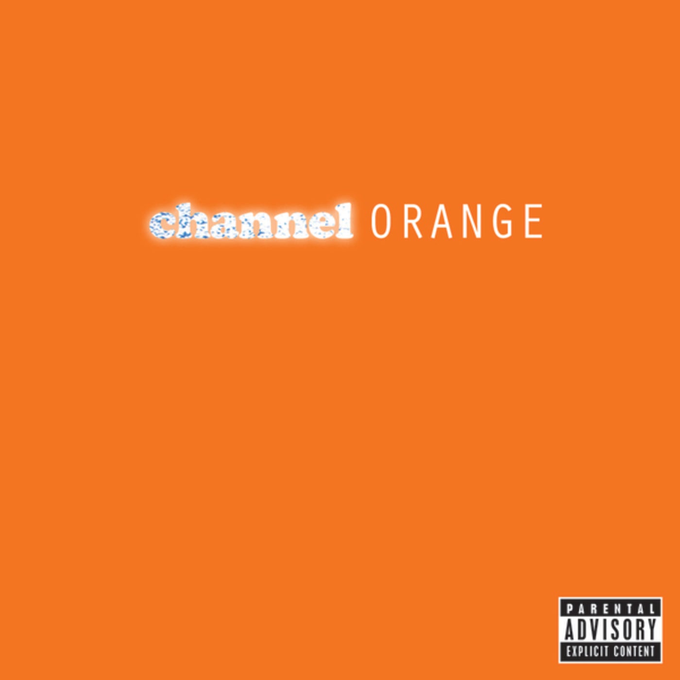 Cover art for channel ORANGE