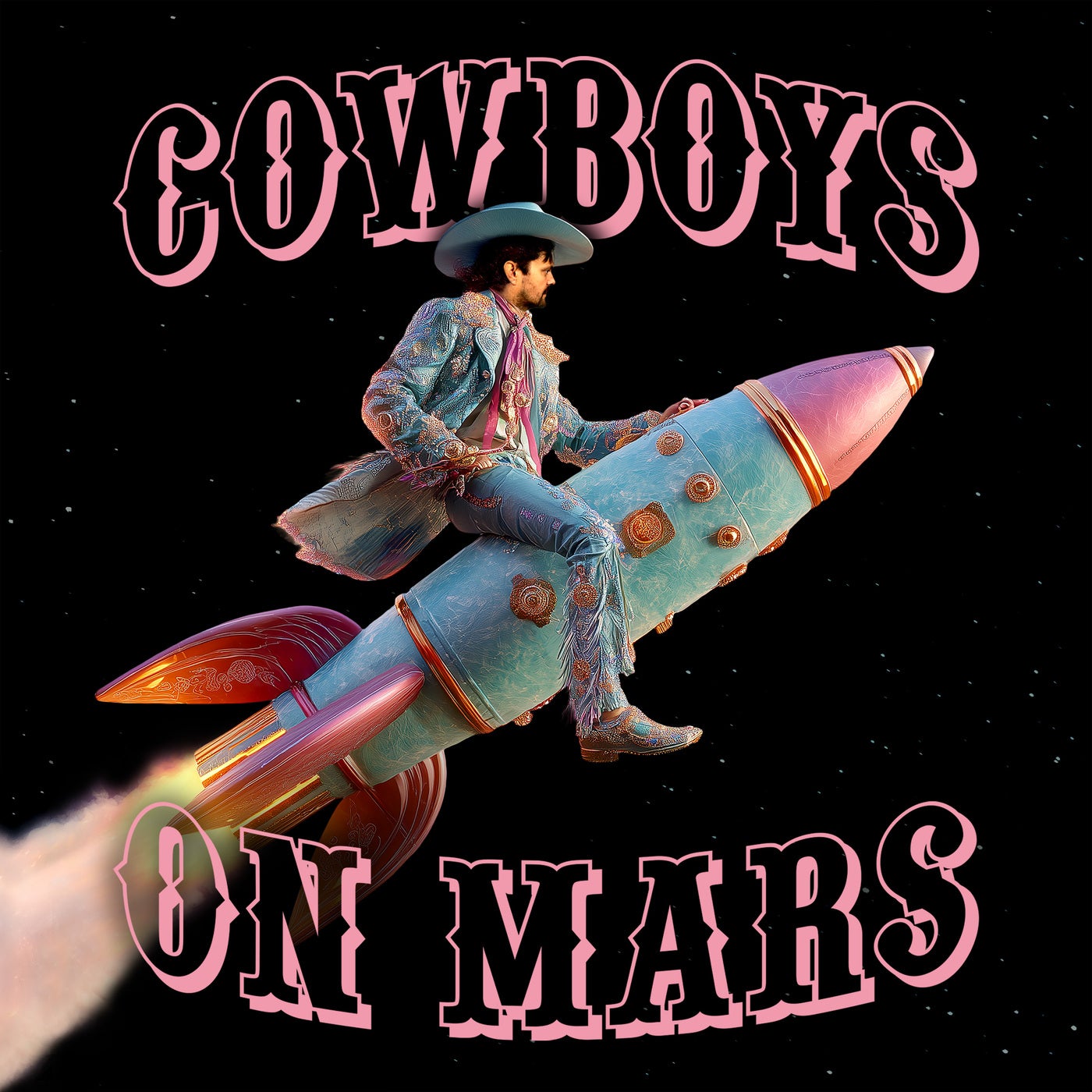 Cover art for Cowboys On Mars