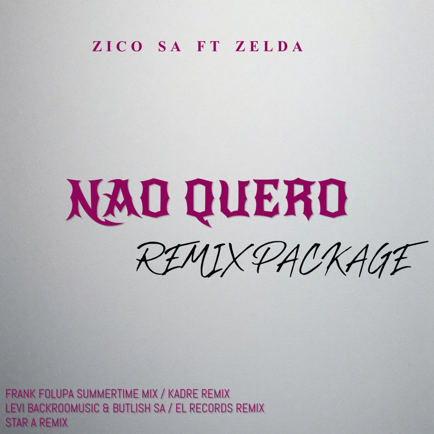 Nao Quero - Remix Package