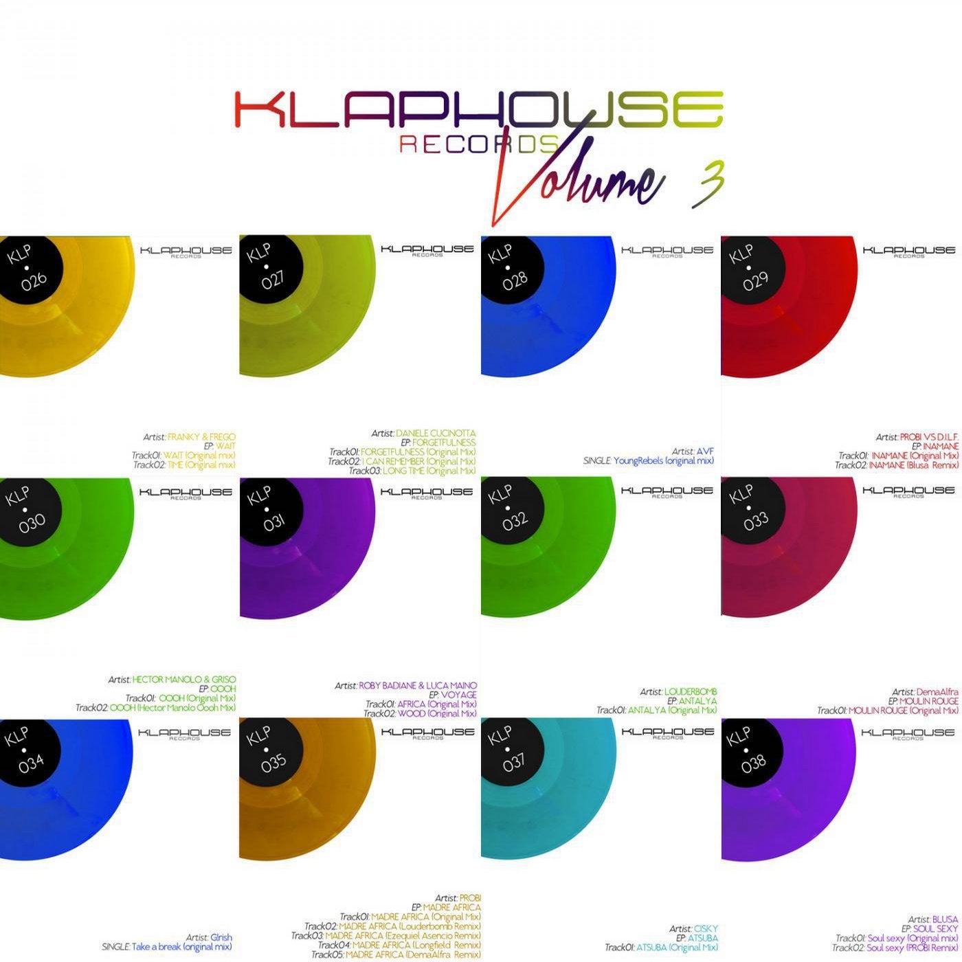 Klaphouse Records Compilation Deep & Tech Volume 3