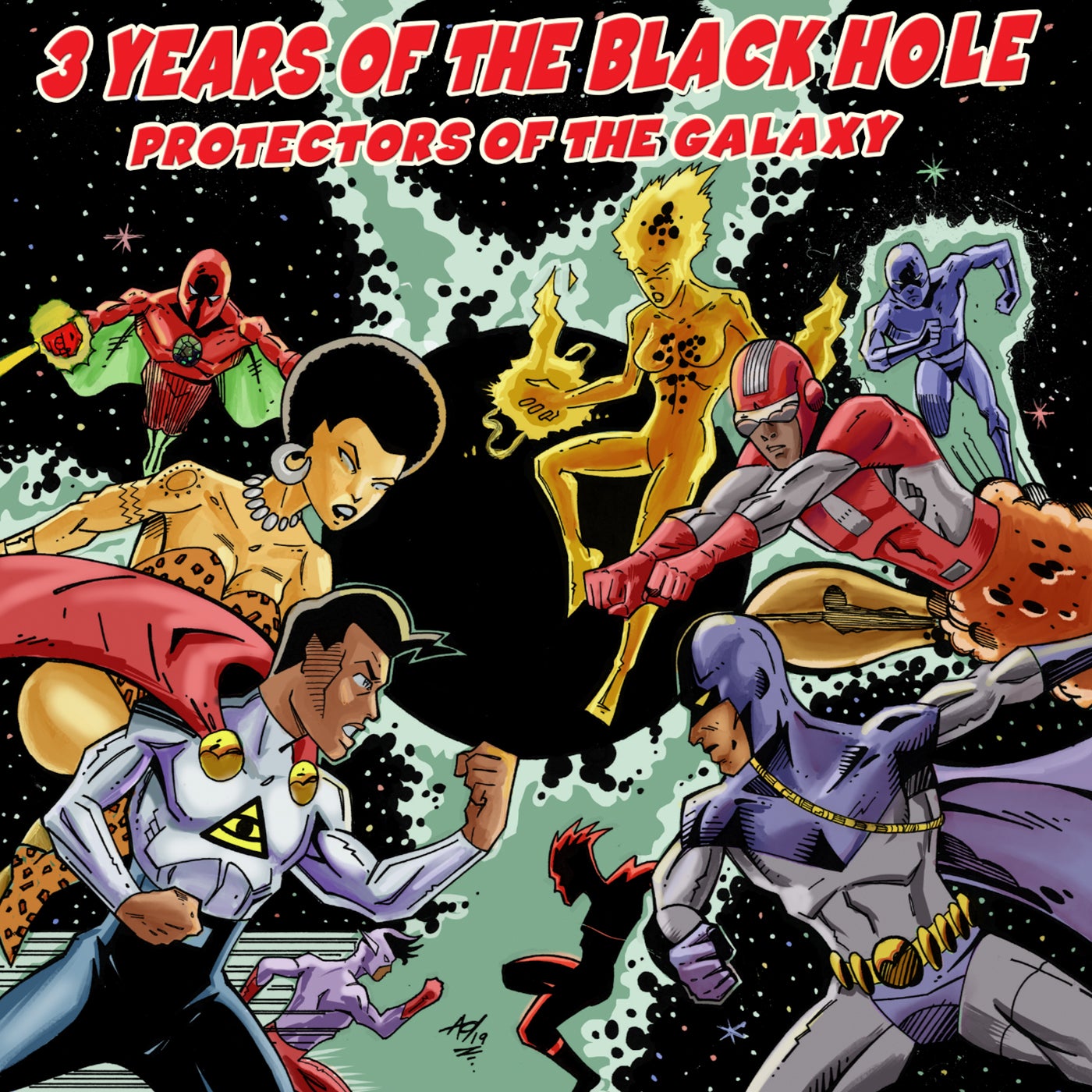 3 Years of The Black Hole: Protectors of the Galaxy