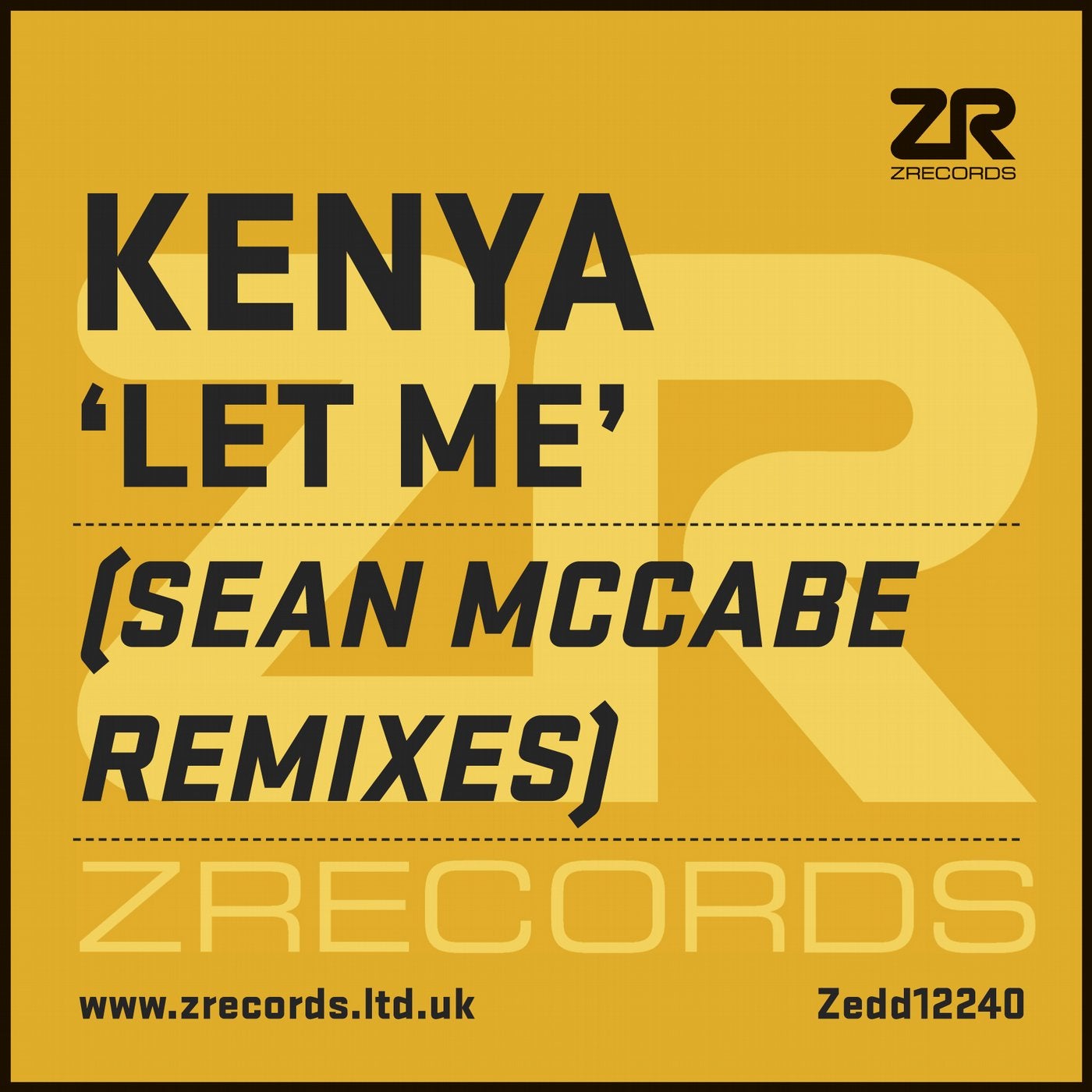 Kenya - Let Me (Sean McCabe Remixes)