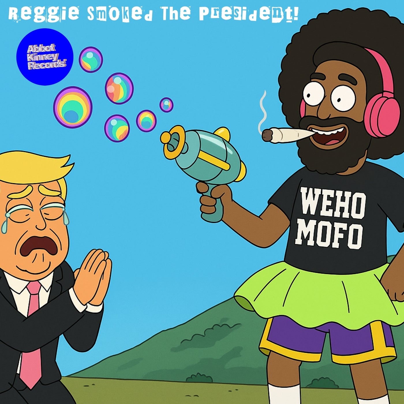 Reggie Smoked the President