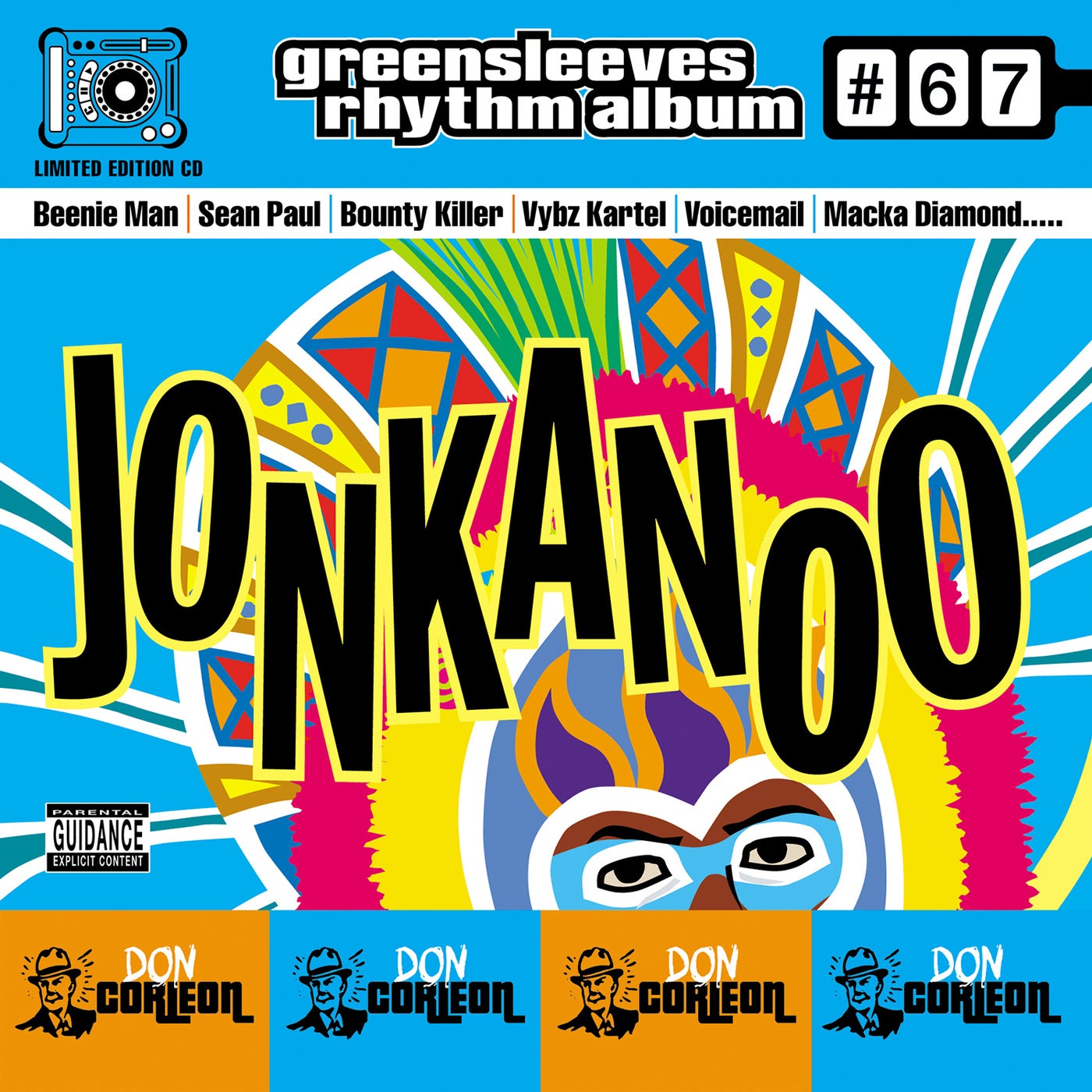 Donovan Bennett & Nigel Staff - Jonkanoo Rhythm album artwork
